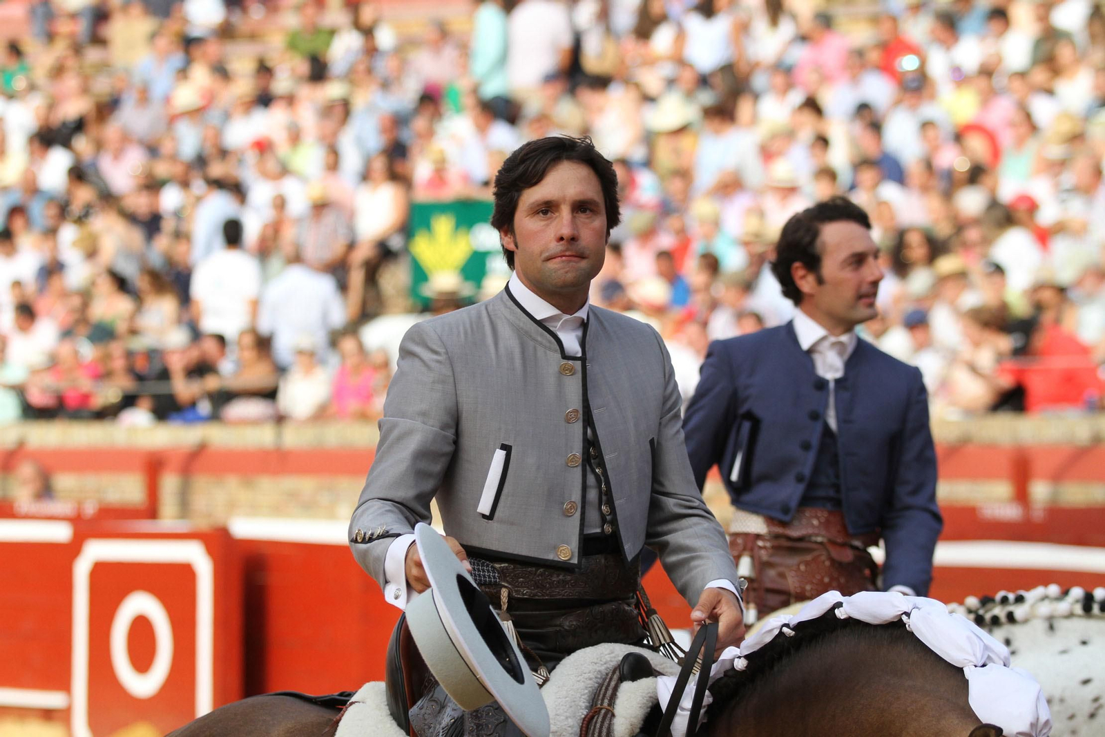 Festejo de Rejones en el coso de La Merced por Colombinas.