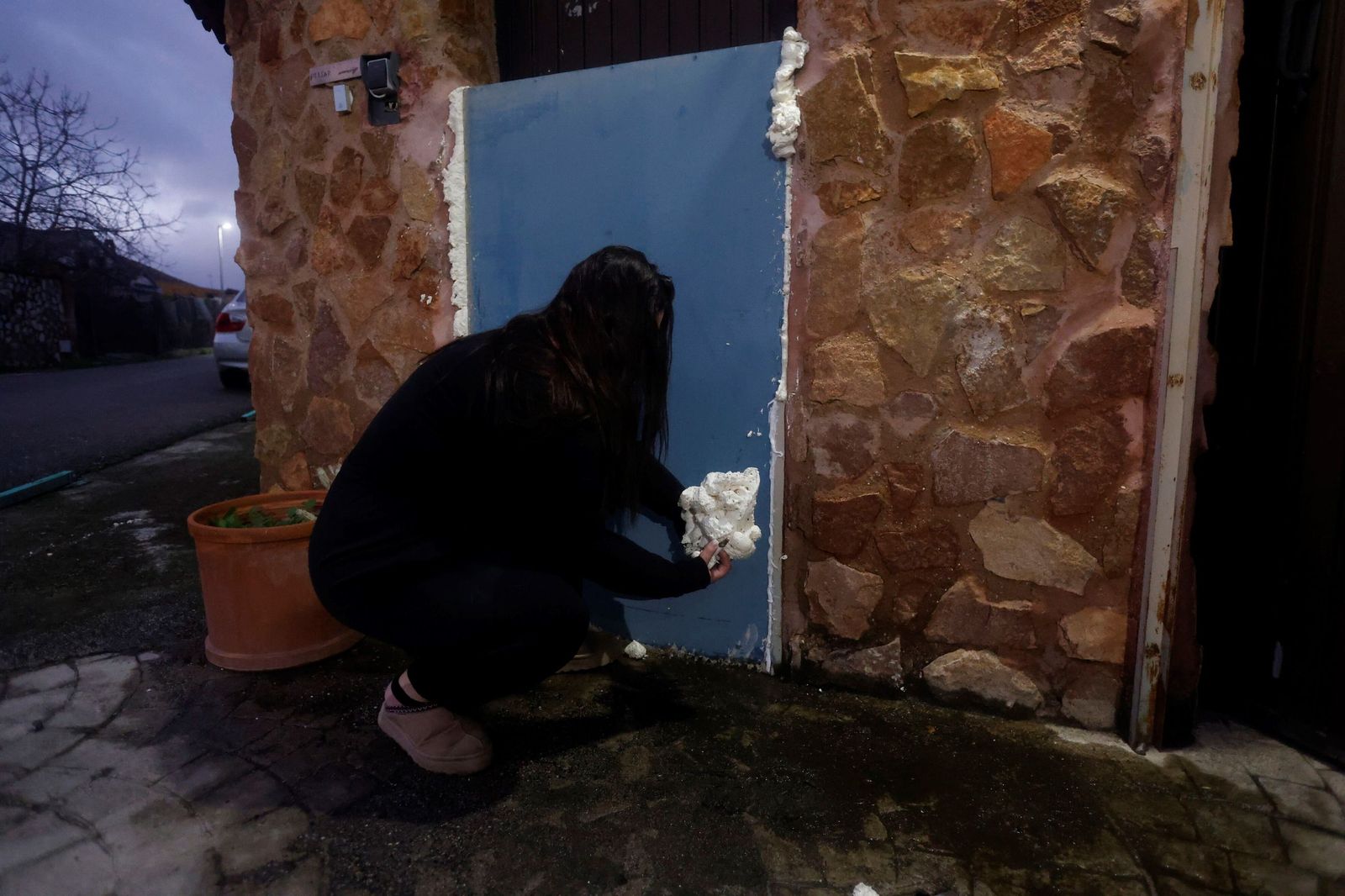 Desalojo de la urbanización La Cigüeña de Alcolea por la crecida del río Guadalquivir