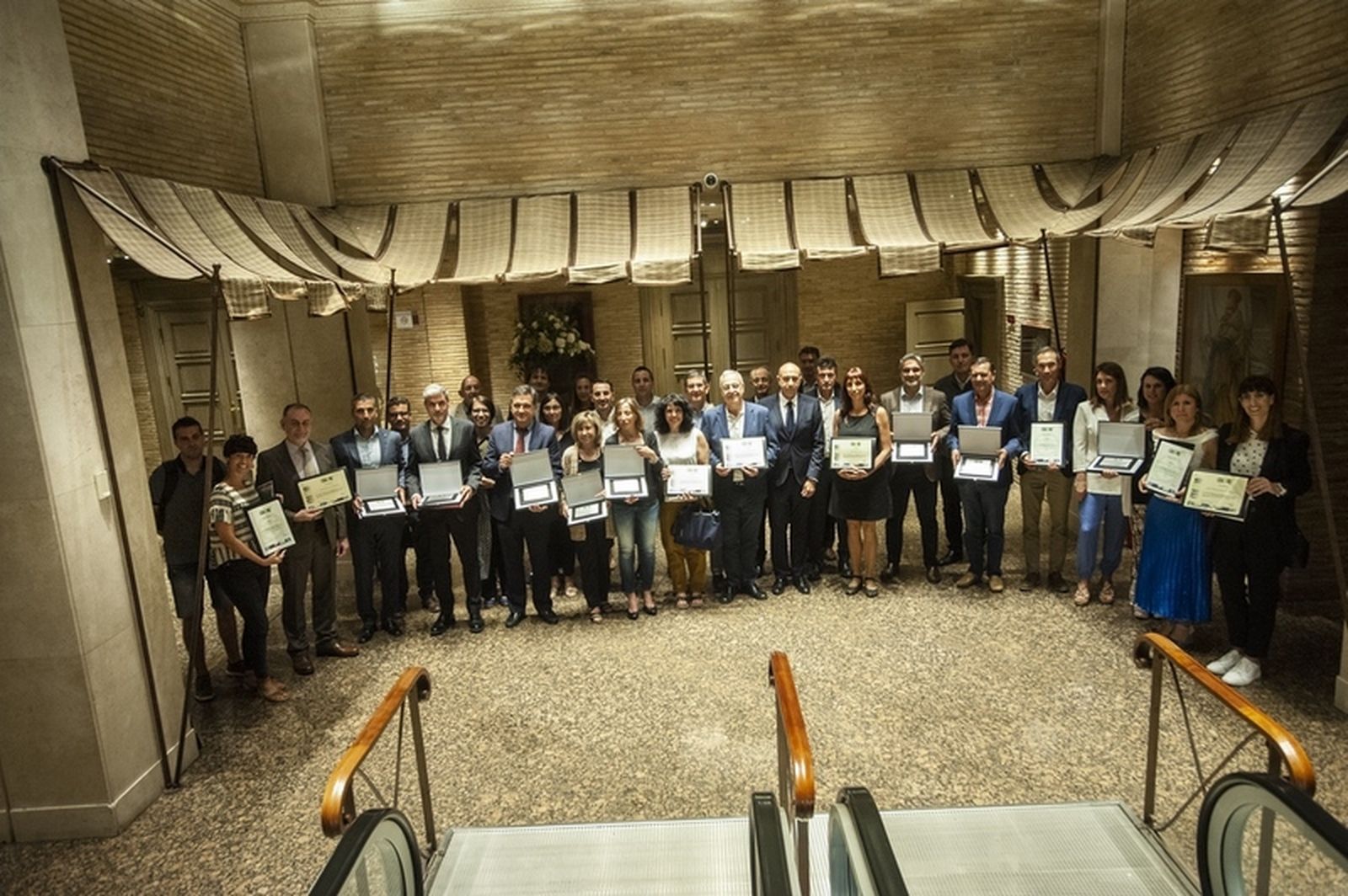 La entrega de premios de Coashiq.