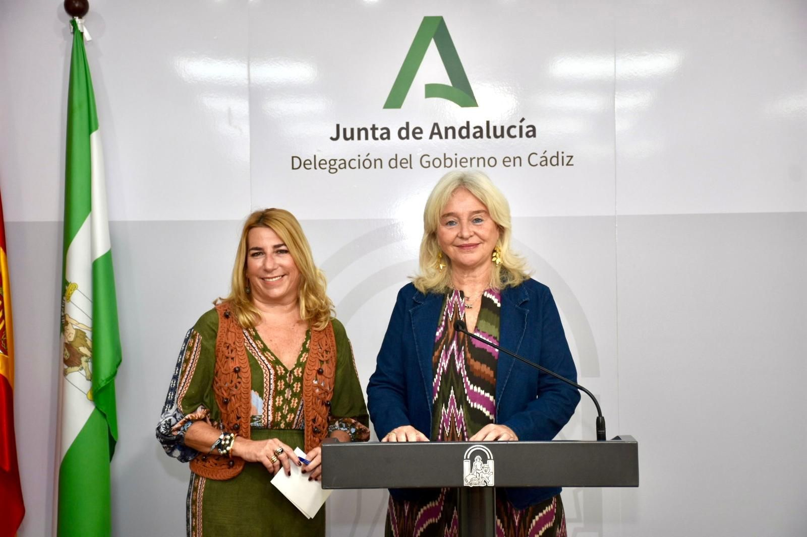 Inmaculada Olivero y Mercedes Colombo han presentado el balance de la convocatoria de los Fondos de Transición Justa