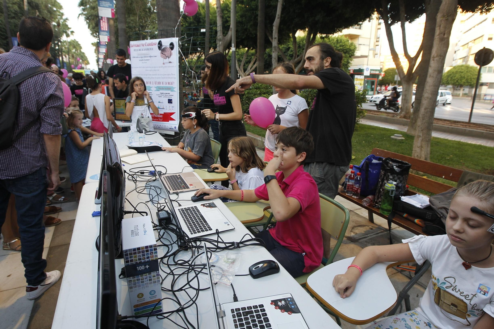 Fotogalería Noche Europea de los Investigadores. Universidad de Almería-UAL