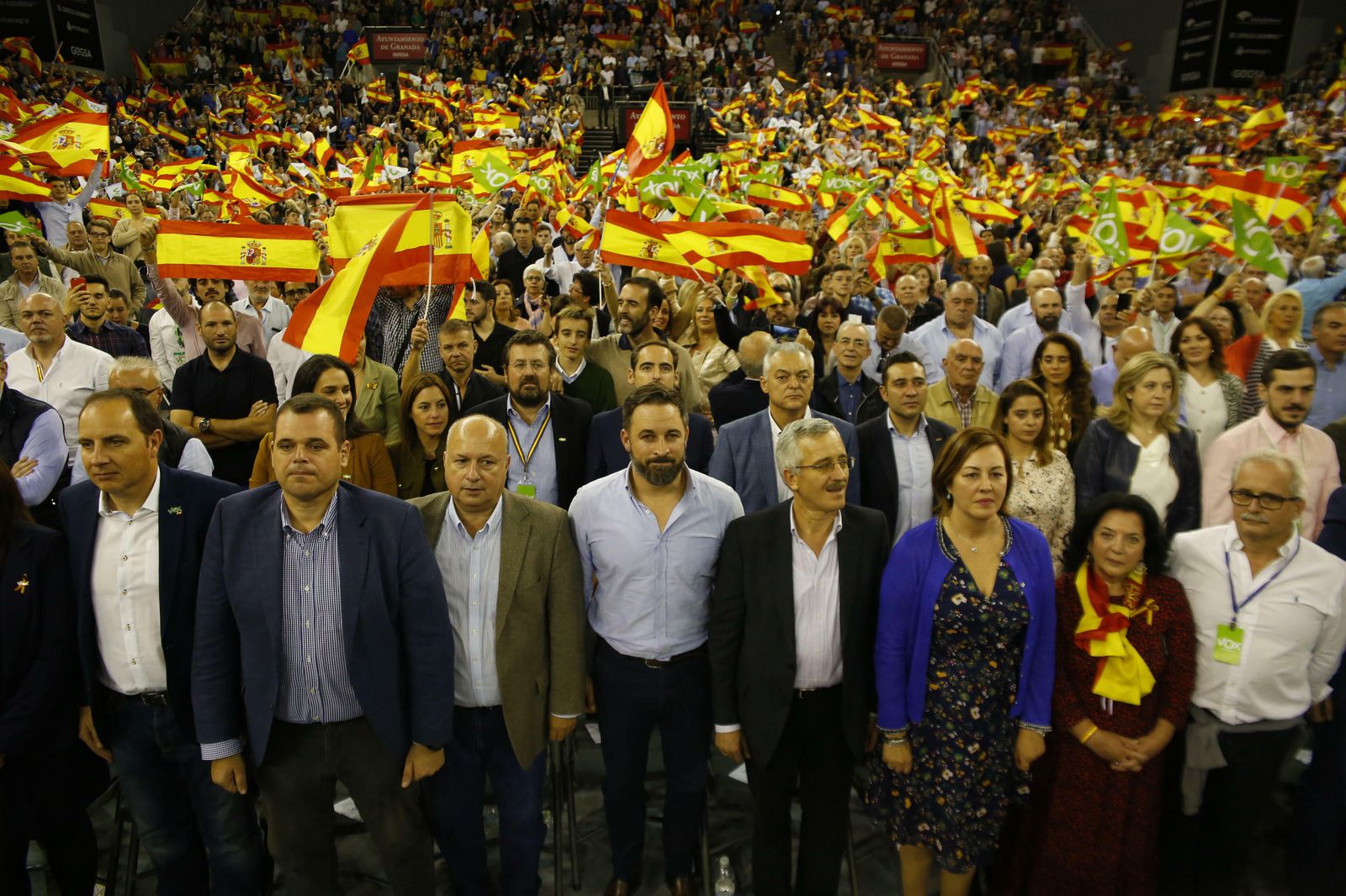 Vox saca músculo en Granada