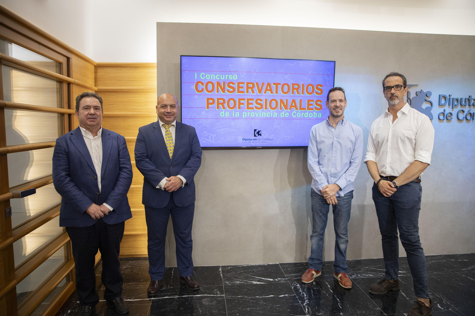 Dirigentes institucionales en la presentación del Concurso de Jóvenes Intérpretes de la provincia de Córdoba. Dirigentes institucionales en la presentación del Concurso de Jóvenes Intérpretes de la provincia de Córdoba.
