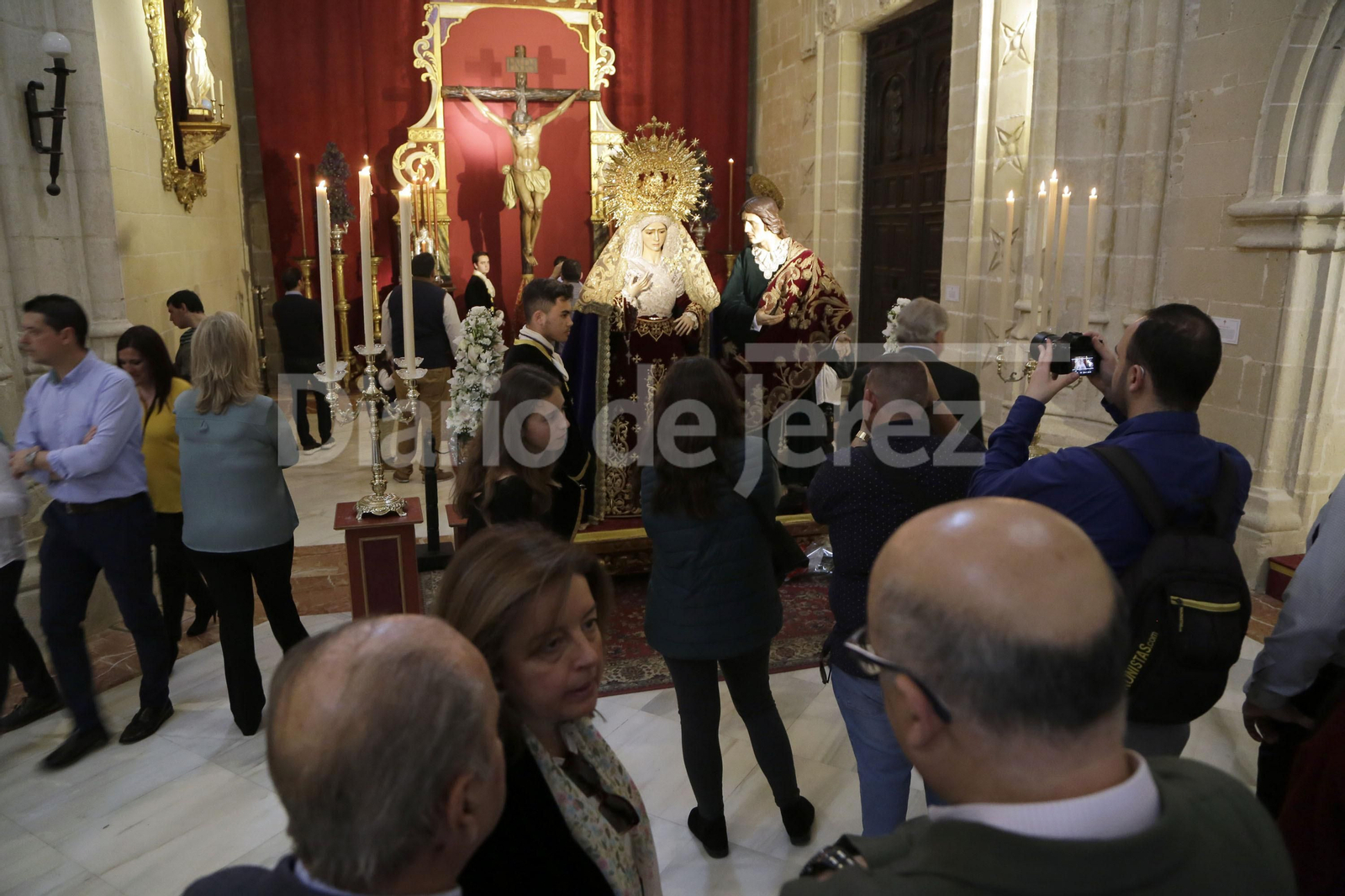 Algunos besamanos y besapies éste domingo en Jerez