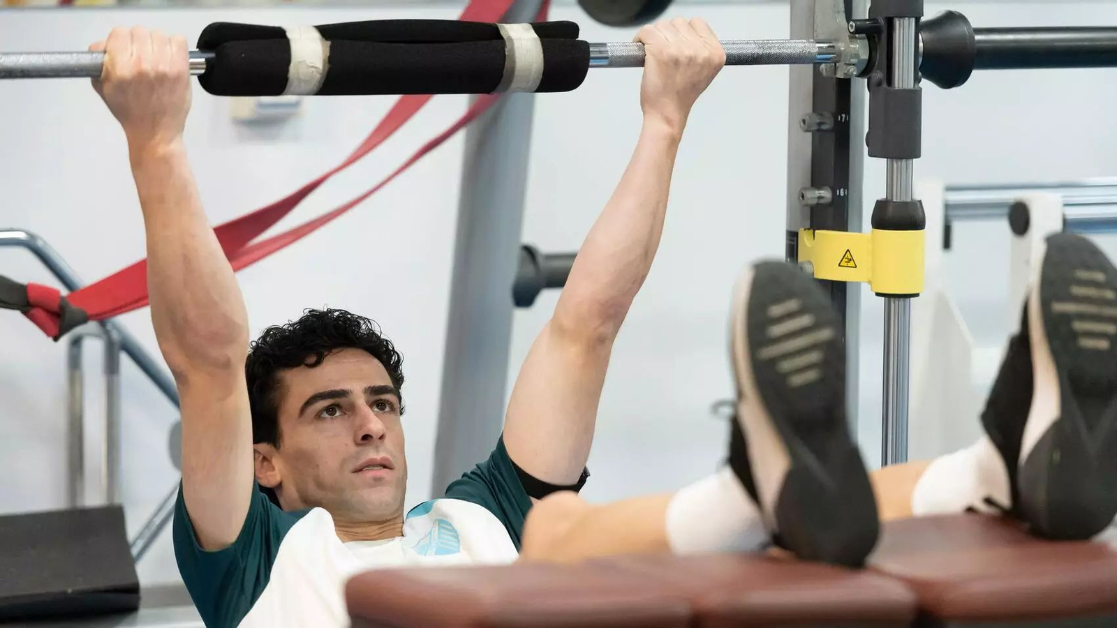 Dorrio, en un entrenamiento