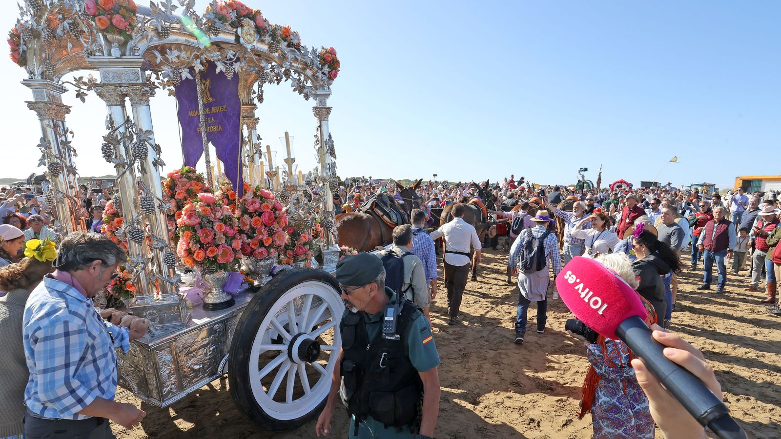 La Hermandad del Rocío de Jerez inicia su camino