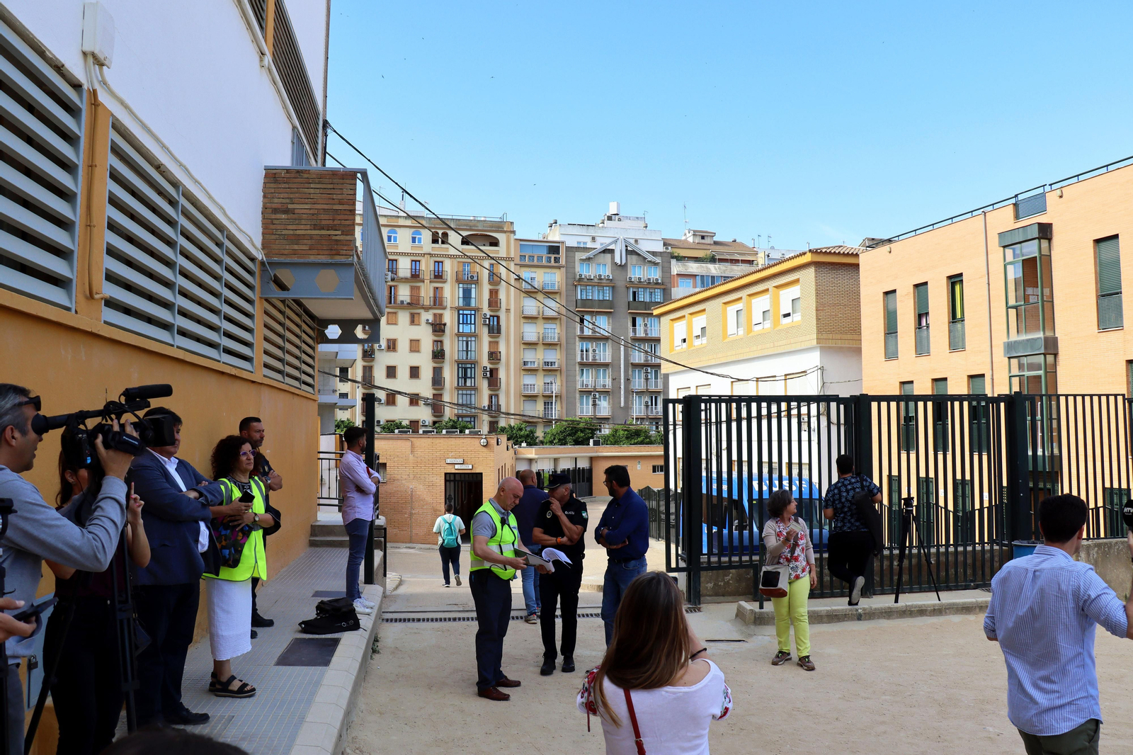 Imágenes Simulacro de Tsunami en el Colegio Funcadia Huelva