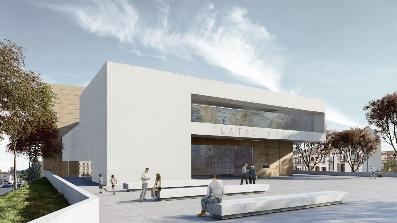 El proyecto que se contempla para el teatro de Alhaurín de la Torre.