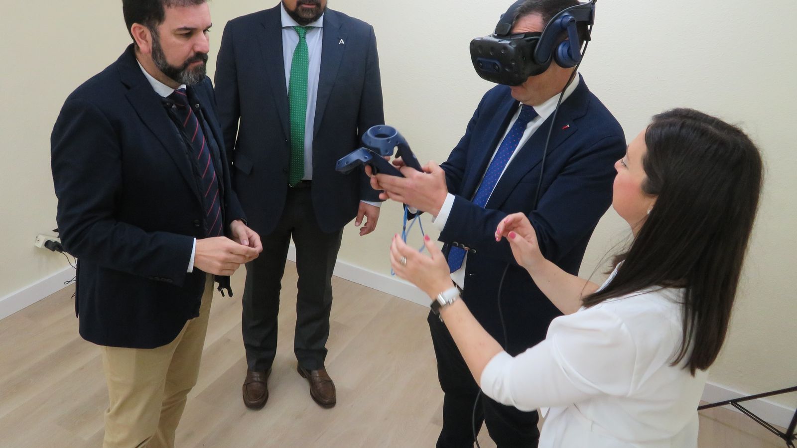 En la inauguración del evento ha habido una parte práctica.