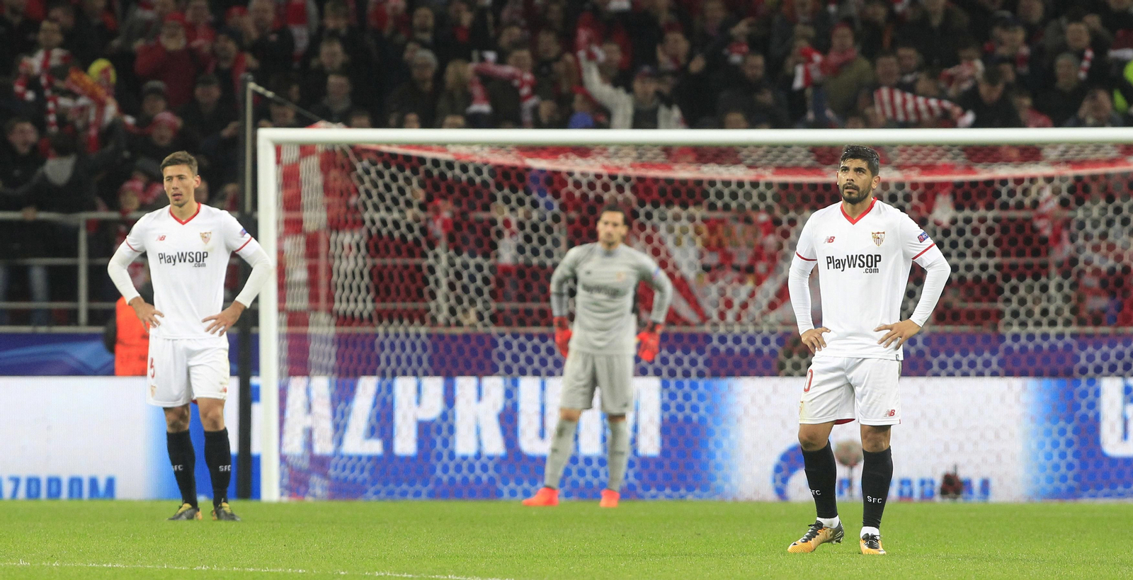 Las imágenes del Spartak de Moscú-Sevilla FC