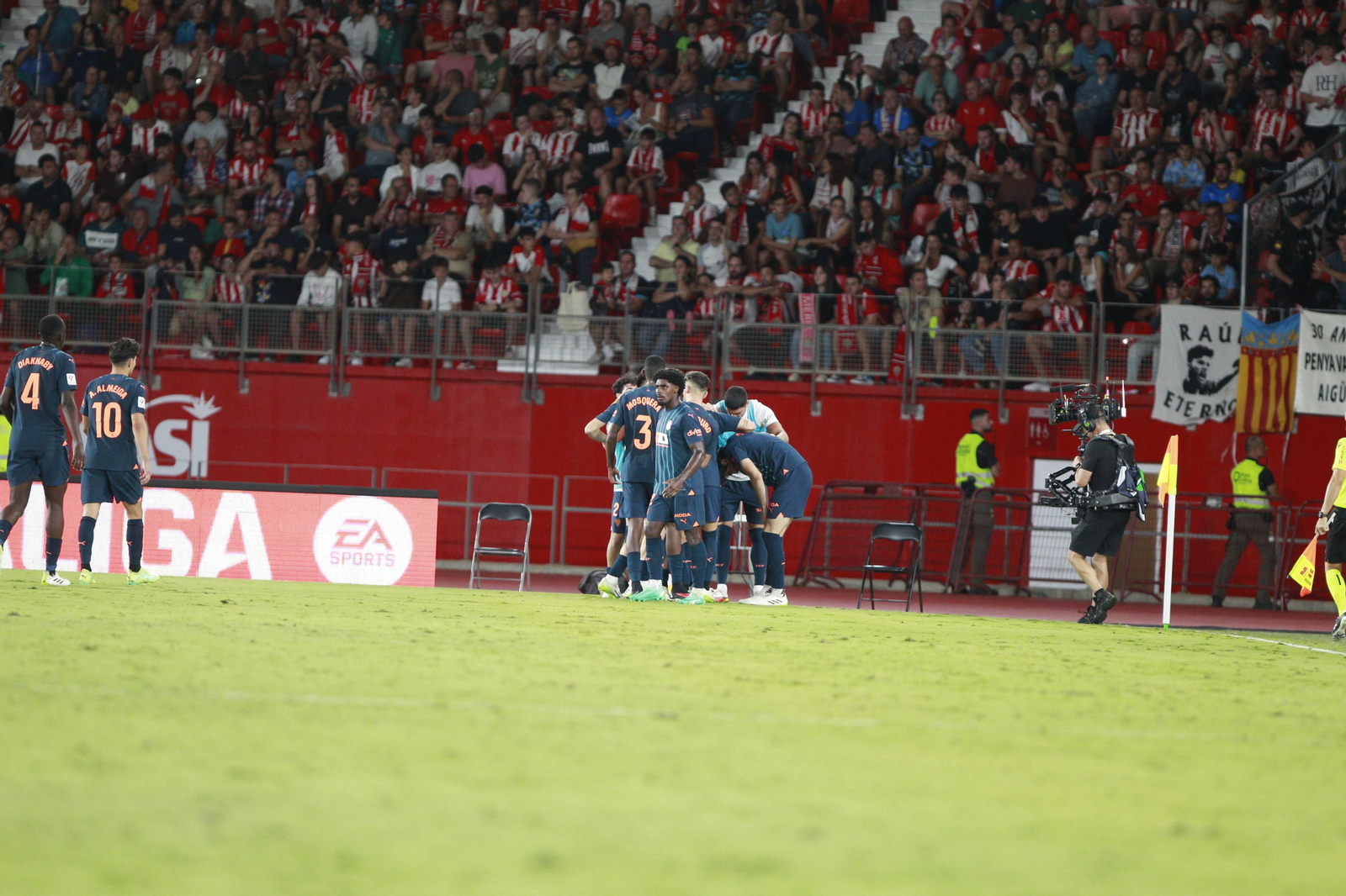 Imágenes del partido de La Liga Ea Sports U.D. Almería-Valencia C.F.