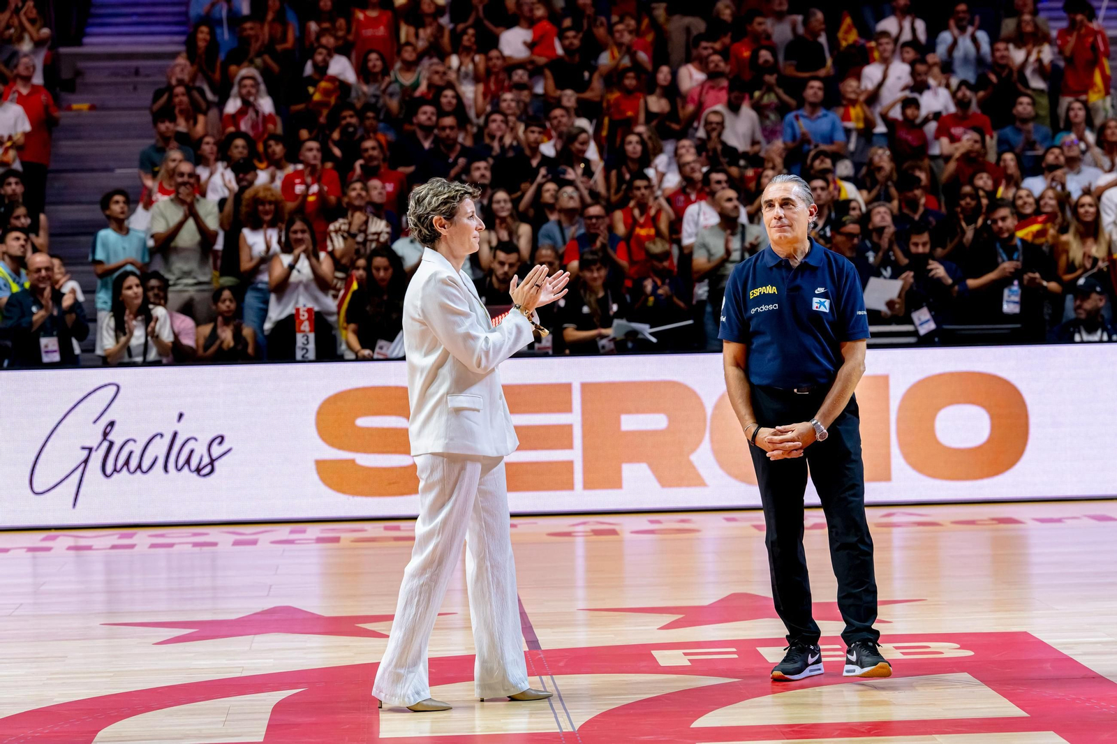 Las mejores fotos del España-Alemania de baloncesto