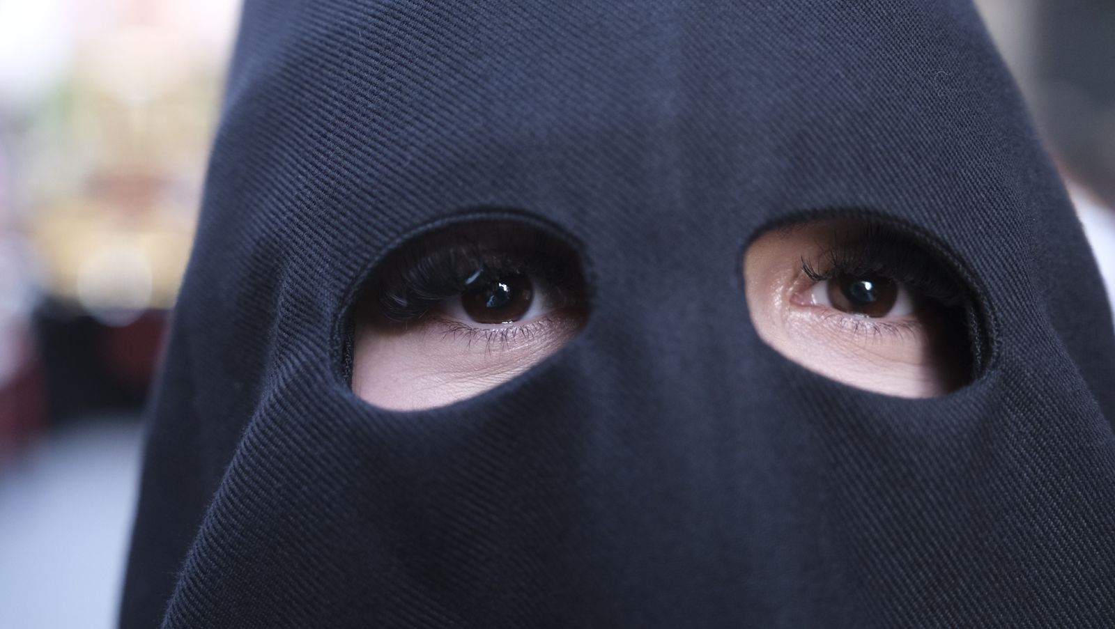 Procesión del Santo Entierro en Almería, en imágenes