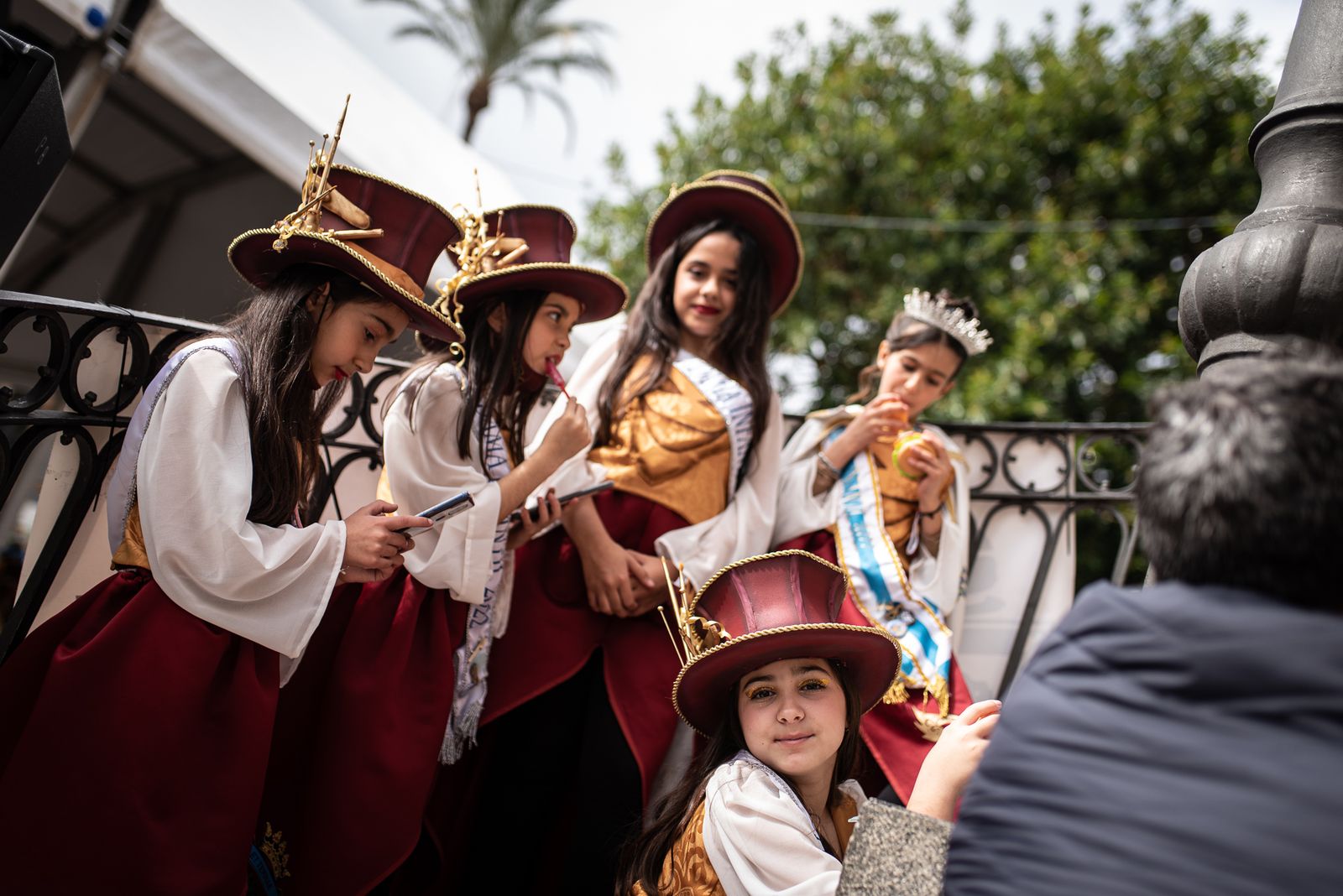 Imágenes de las actuaciones de carnaval en la Plaza de las Monjas