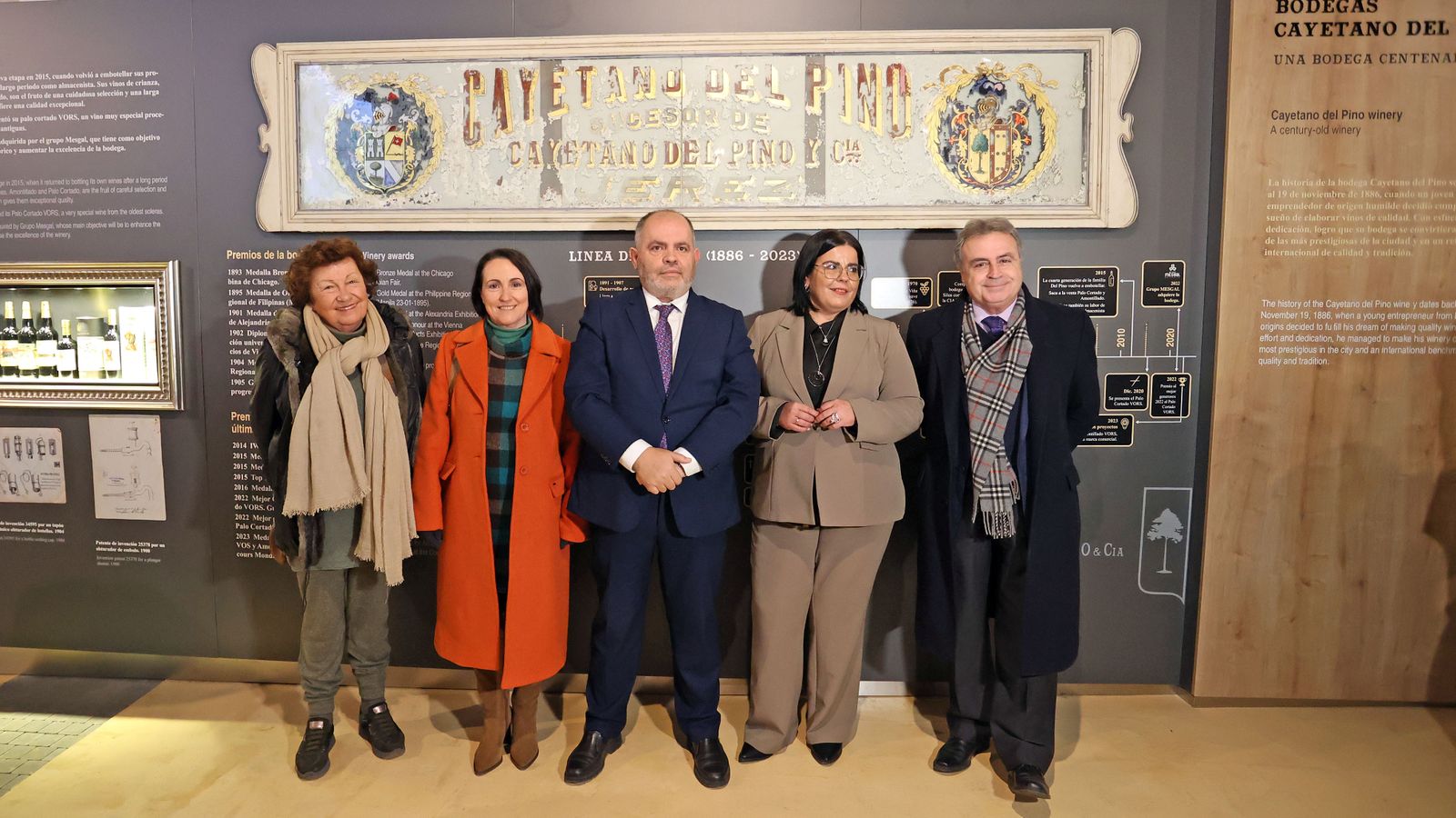 Inauguración del Museo y Centro de Interpretación del Vino de Jerez en Cayetano del Pino