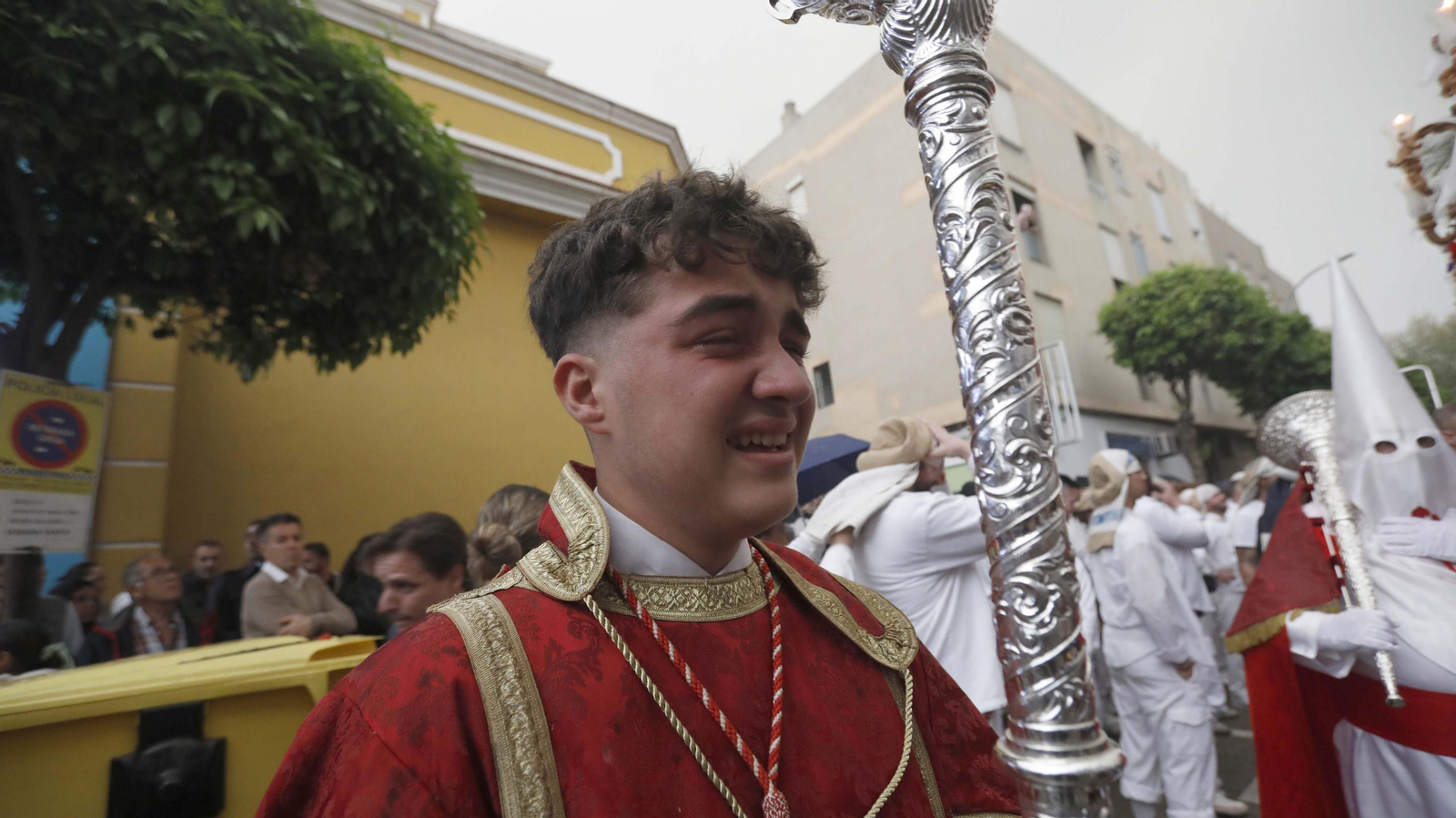 Fotos del Domingo de Ramos en La Línea: La Borriquita y Flagelación