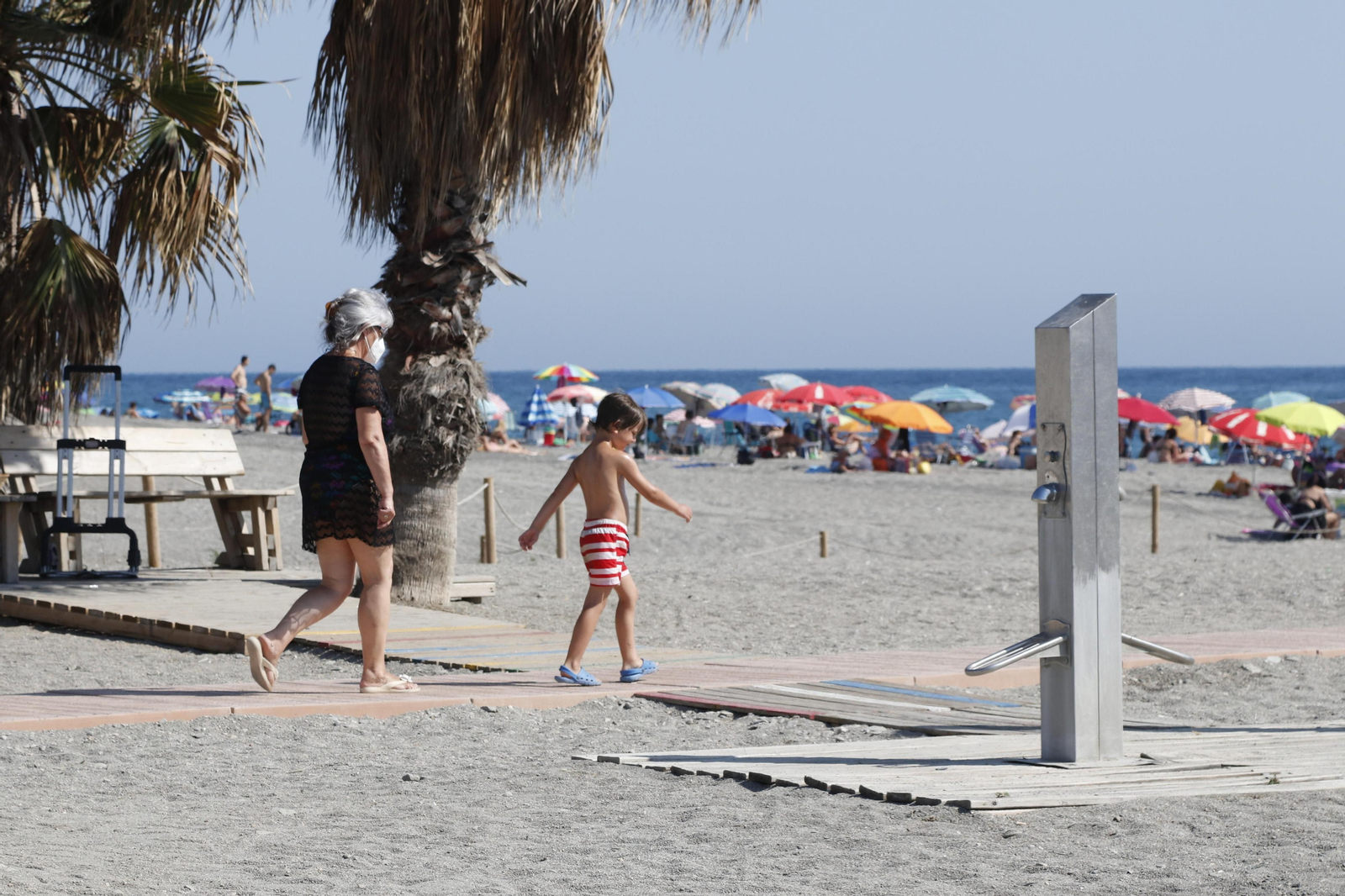 Una playa de Granada