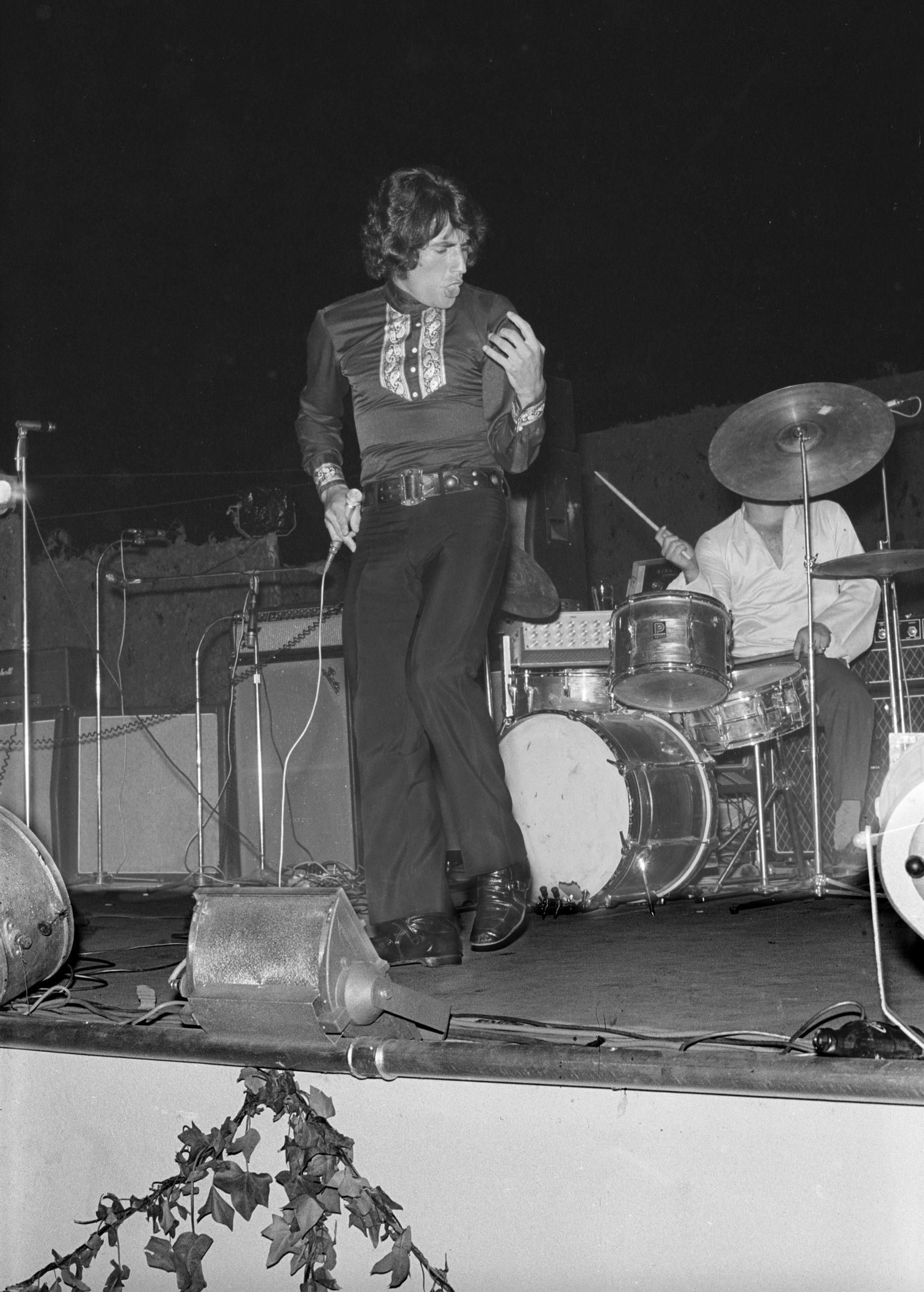 La música en vivo también formaba parte de la Feria en los 70