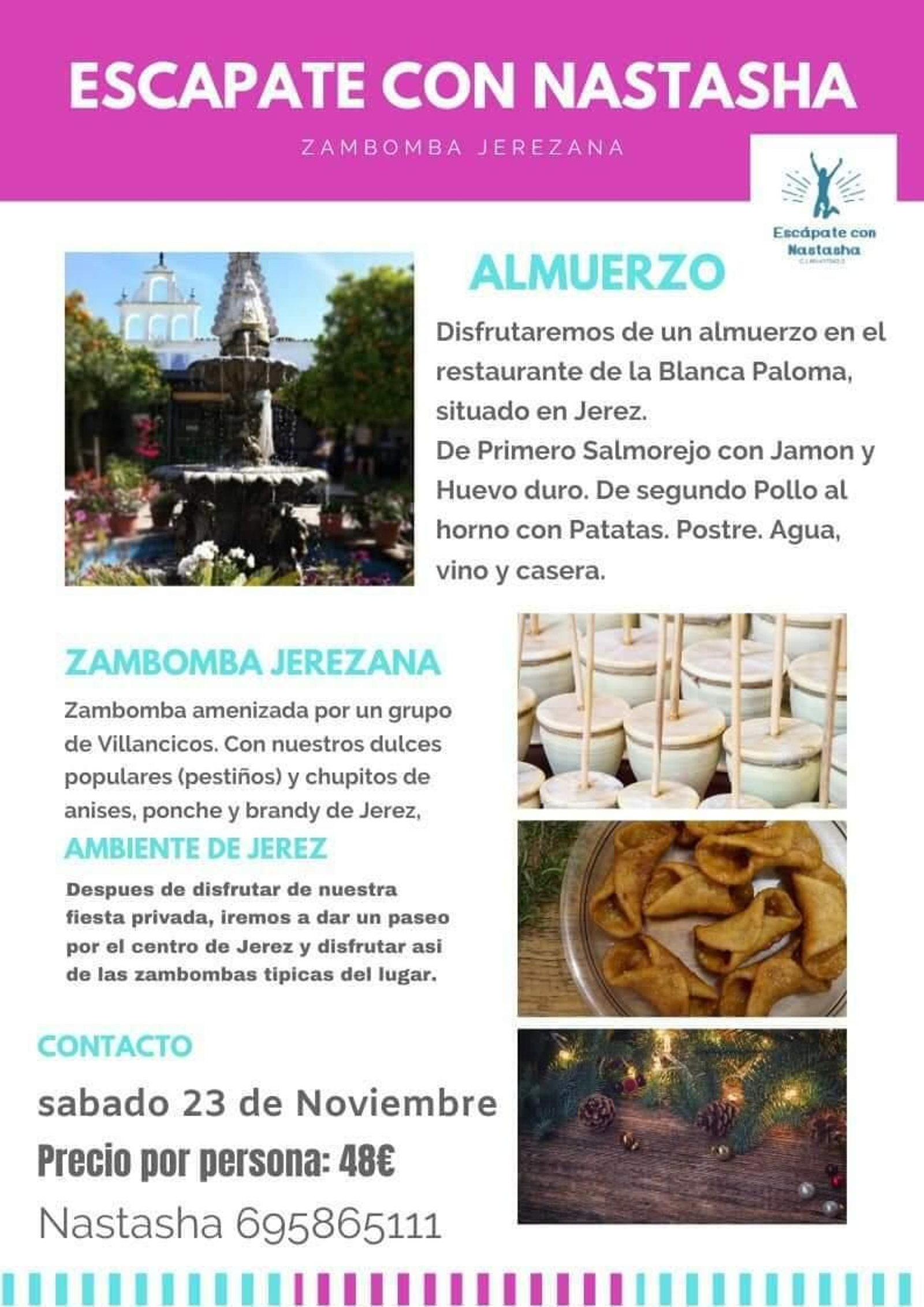 Una zambomba para el próximo 23 de noviembre.