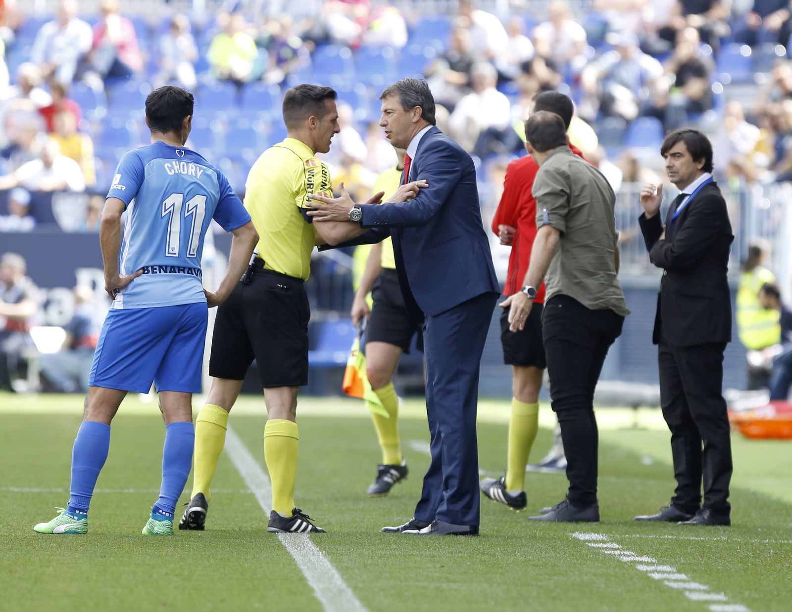Las imágenes del Málaga-Real Sociedad