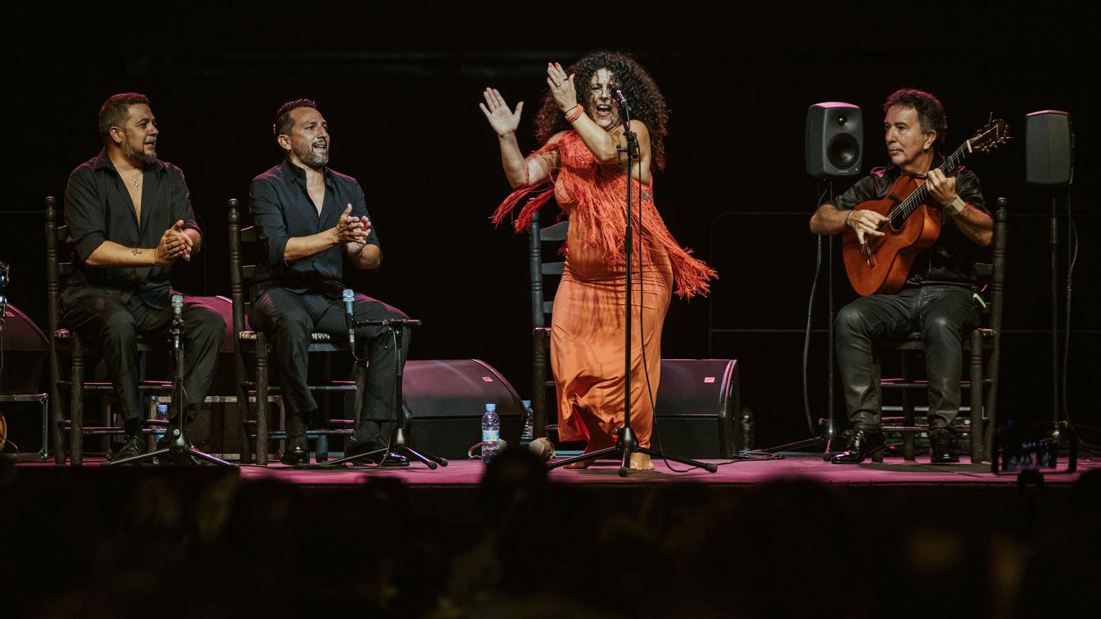Melchora Ortega, en plena ebullición.