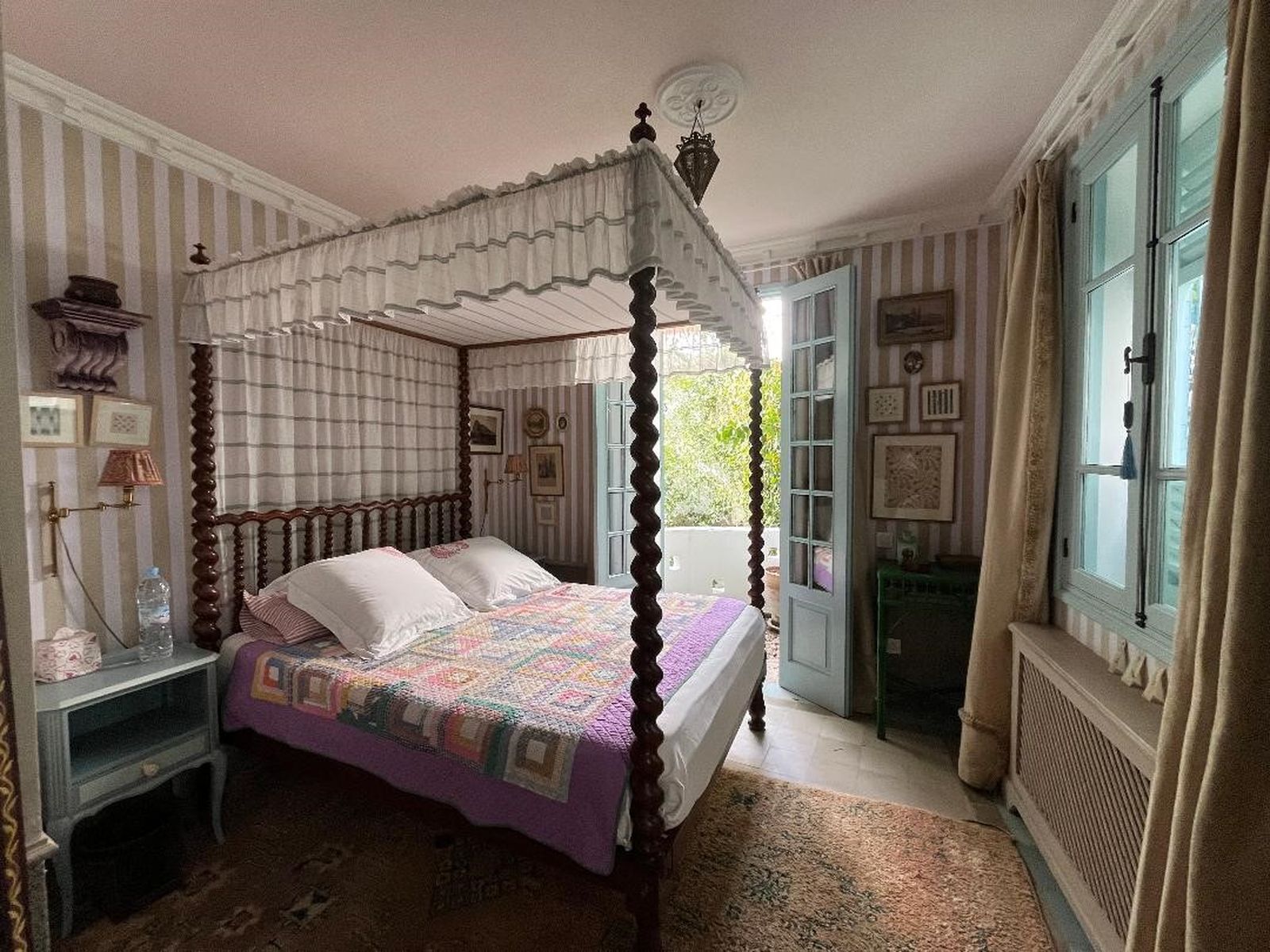 Imágenes de la vivienda en Tánger del interiorista americano Frank de Biasi