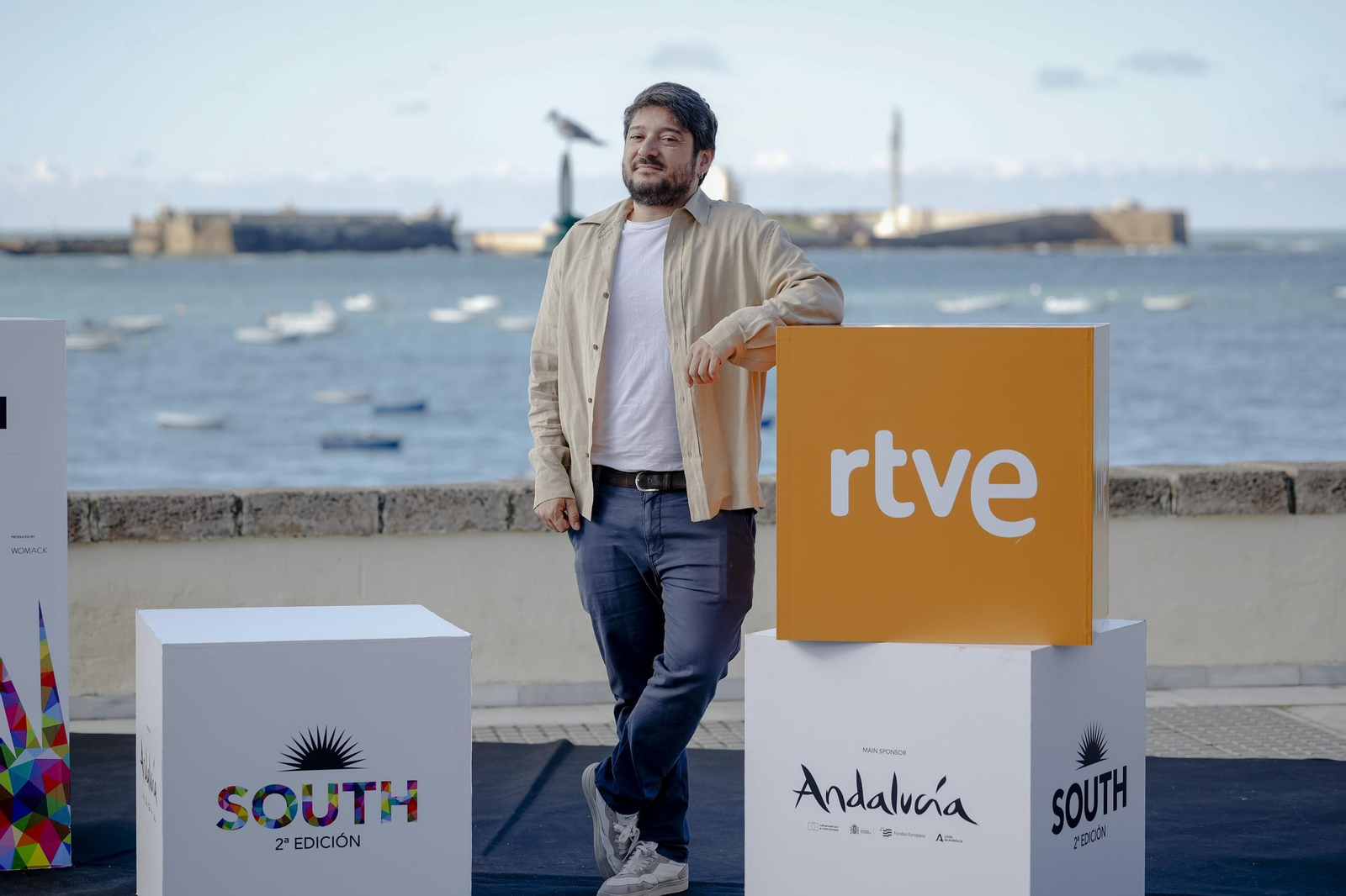 imágenes del photocall del South Series en la caleta el domingo 27