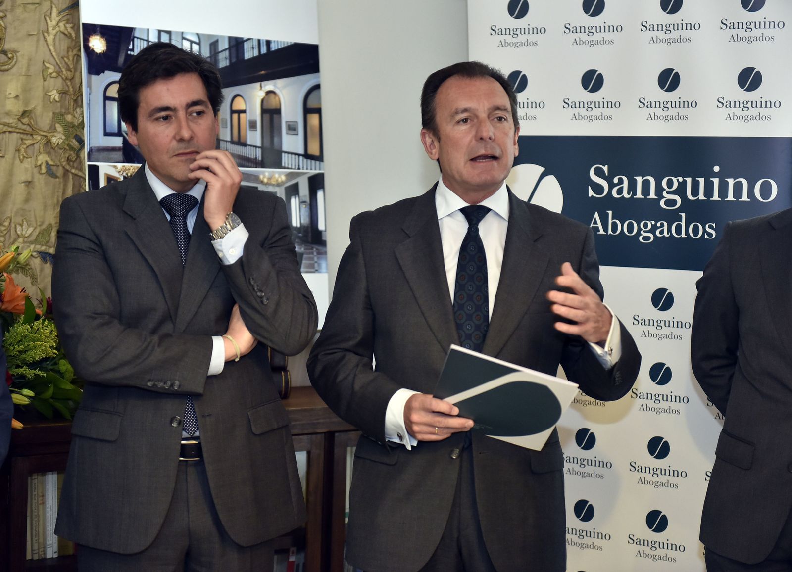 El abogado Ernesto Sanguino.