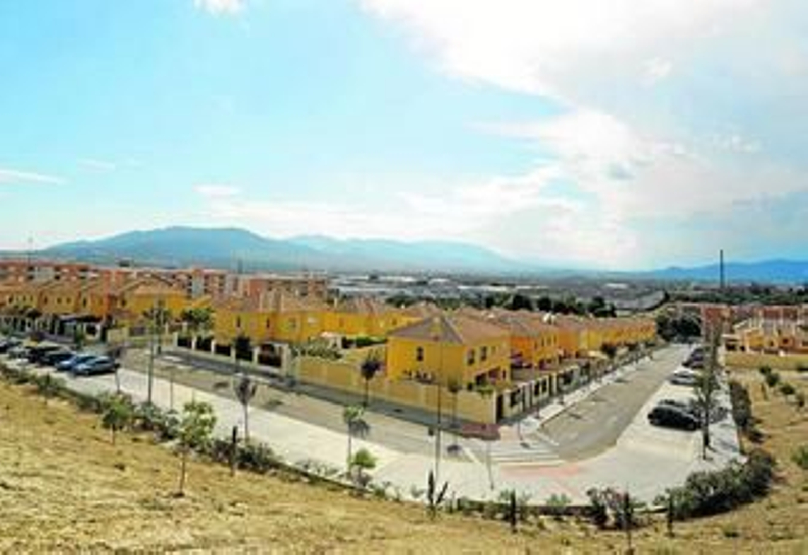 Vista de la urbanización Villa Arenal, situada en la zona de Intelhorce, y objeto de numerosos expedientes por infracción urbanística.