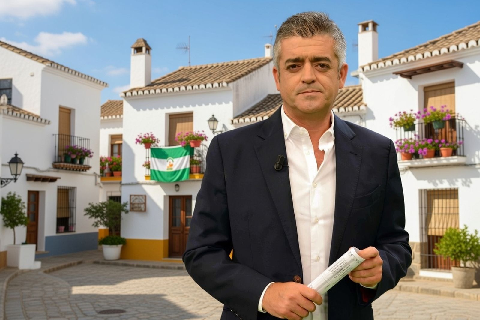 Modesto Barragán, director  y presentador de 'Andalucía Directo', premio Iris