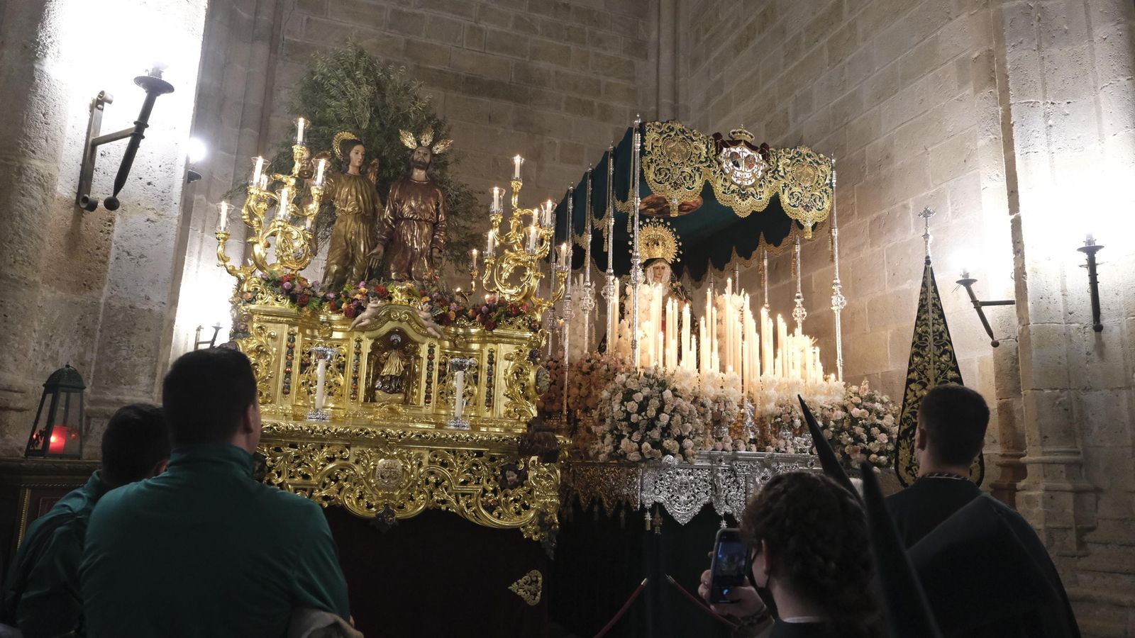 Procesión de Estudiantes en Almería.