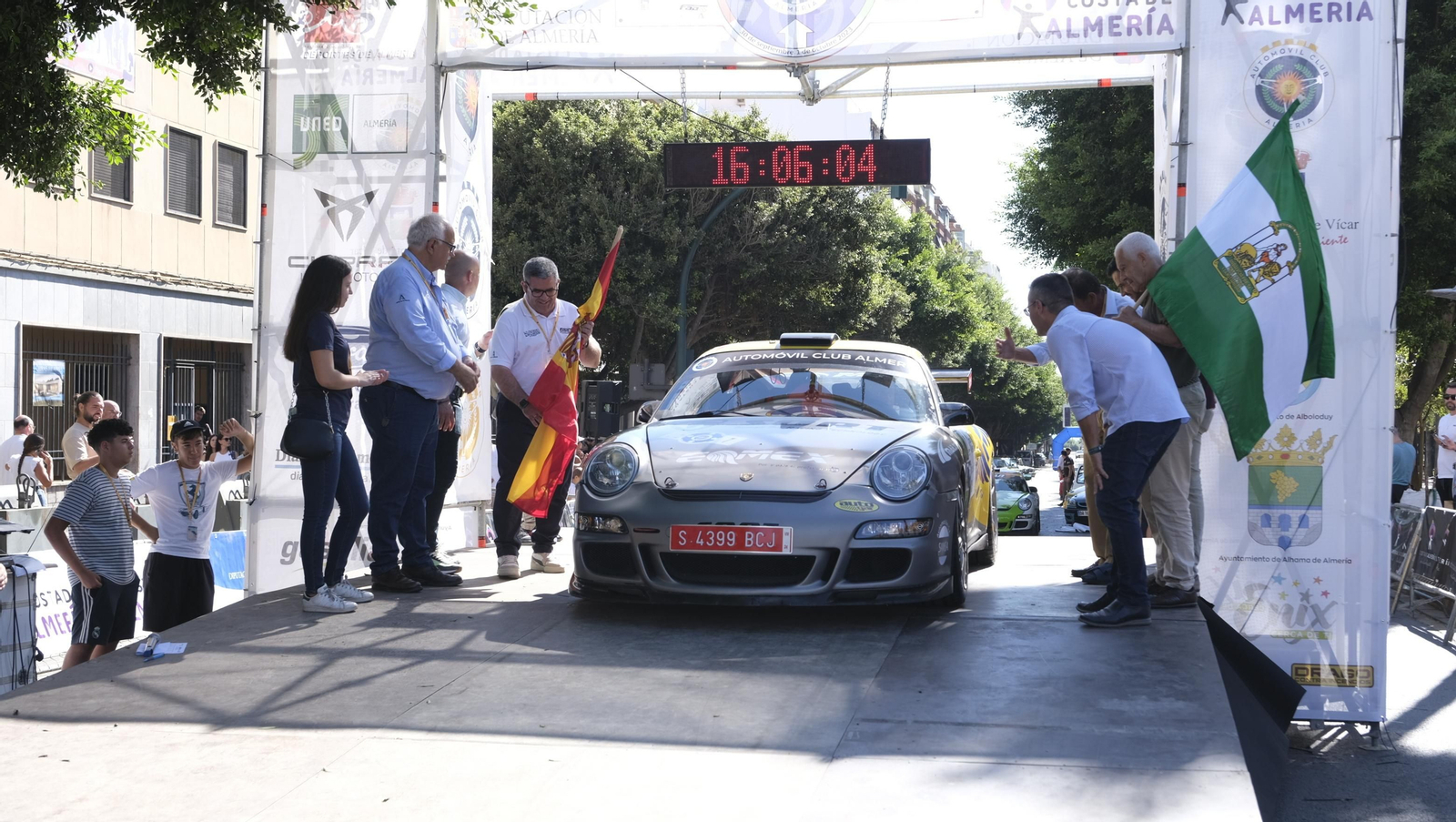 Imágenes de la salida del Rallye Costa de Almería