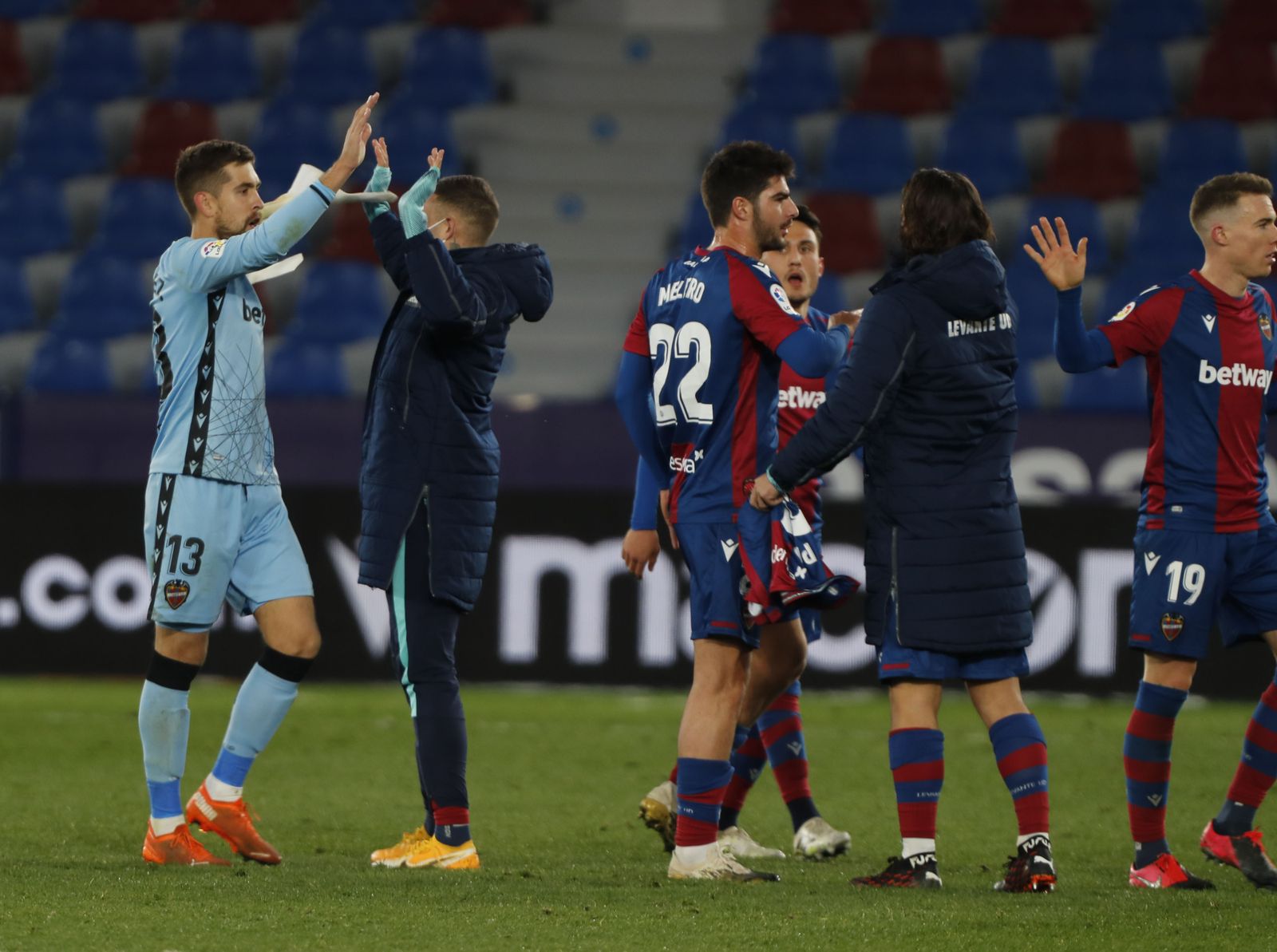 Las imágenes del Levante - Betis