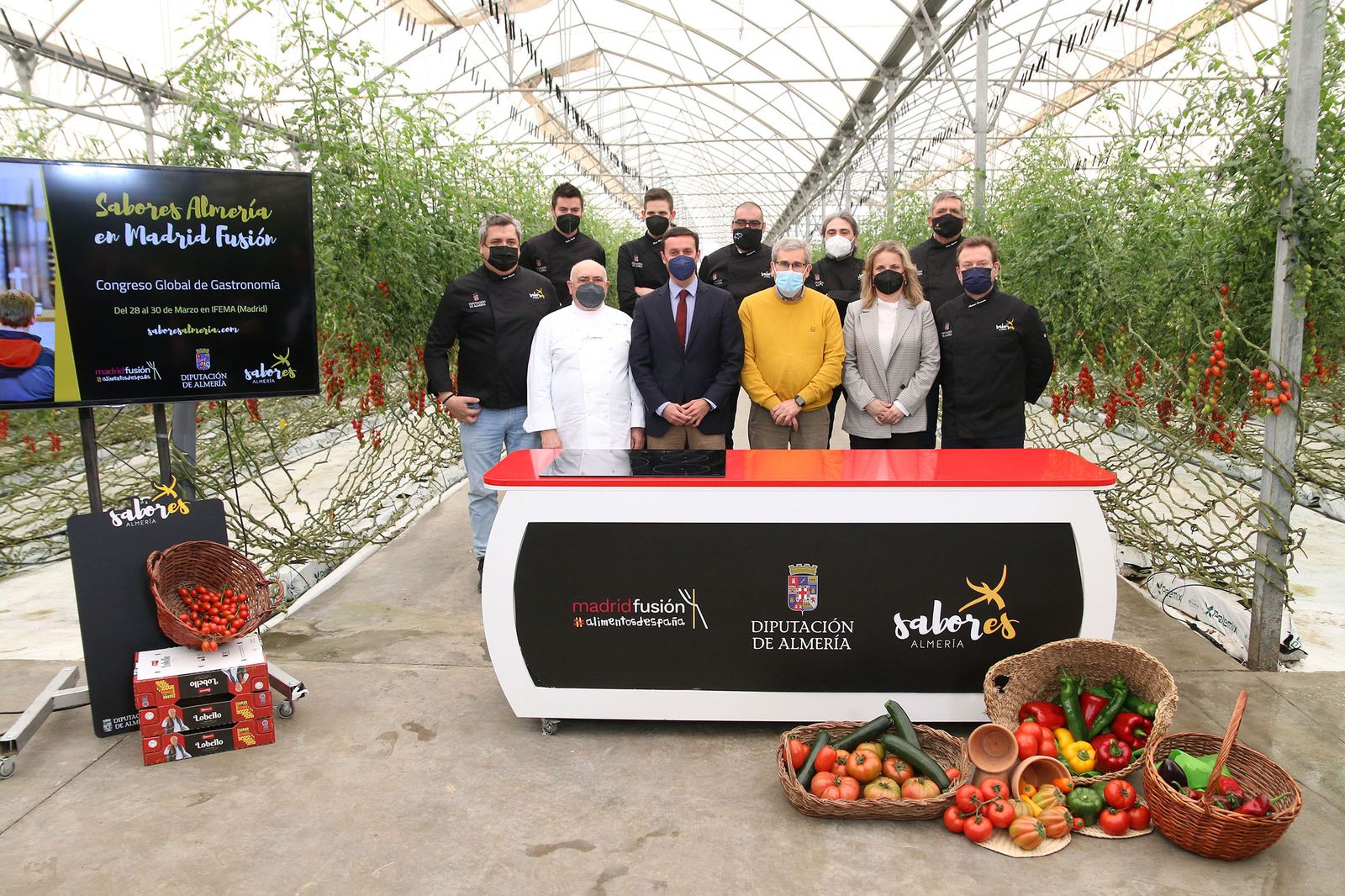 Fotogalería de la presentación del expositor 'Sabores Almería' en Madrid Fusión 2022