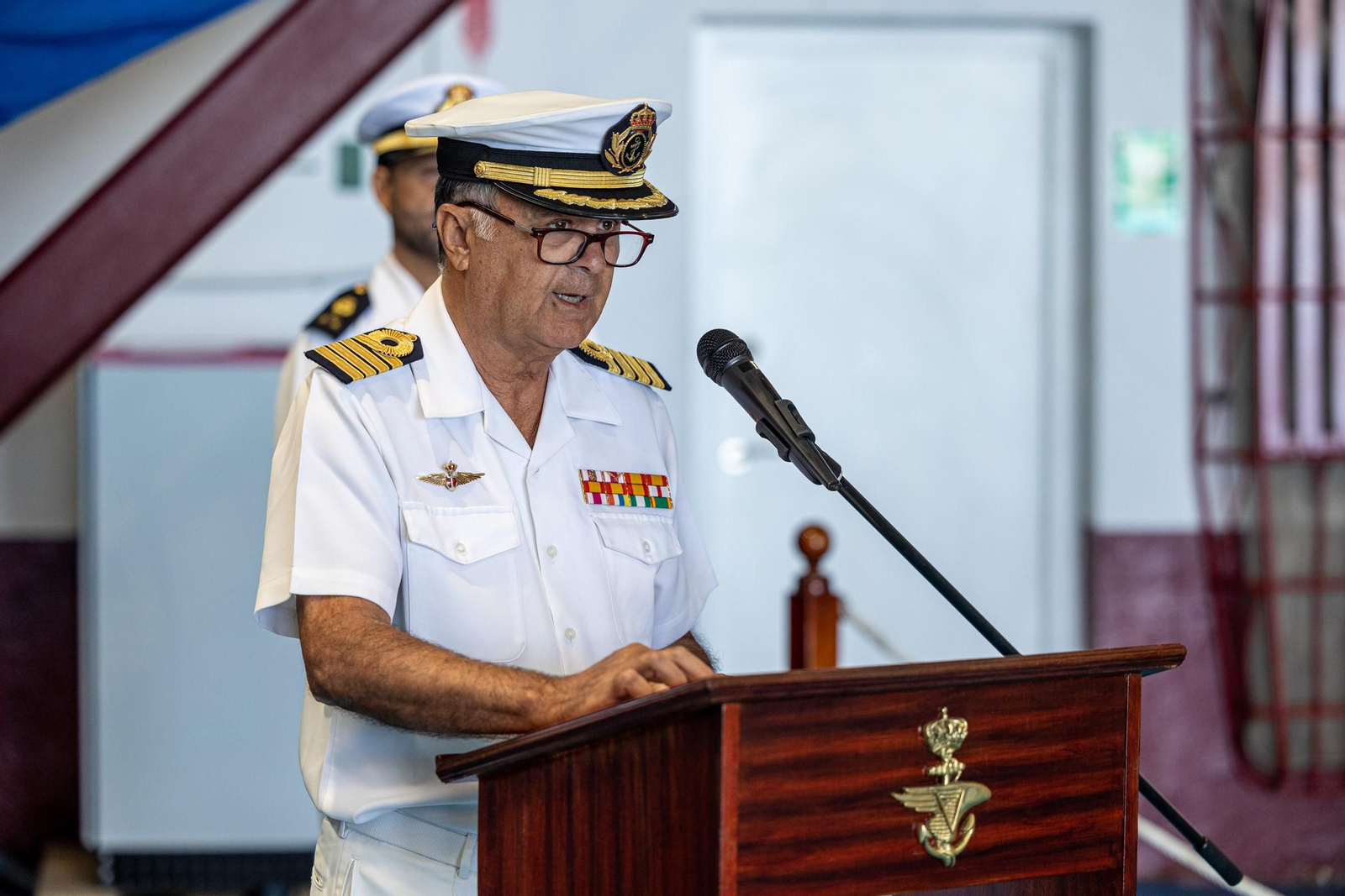 Imágenes de la Despedida del Sea King de la quinta escuadrilla