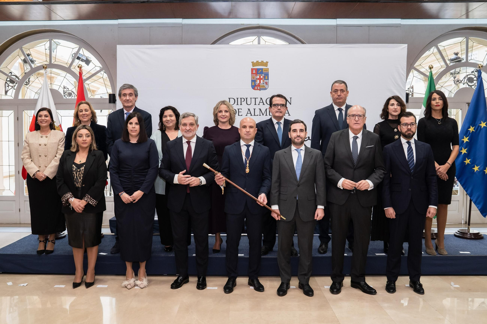 Así se ha vivido la investidura del nuevo presidente de la Diputación Provincial de Almería