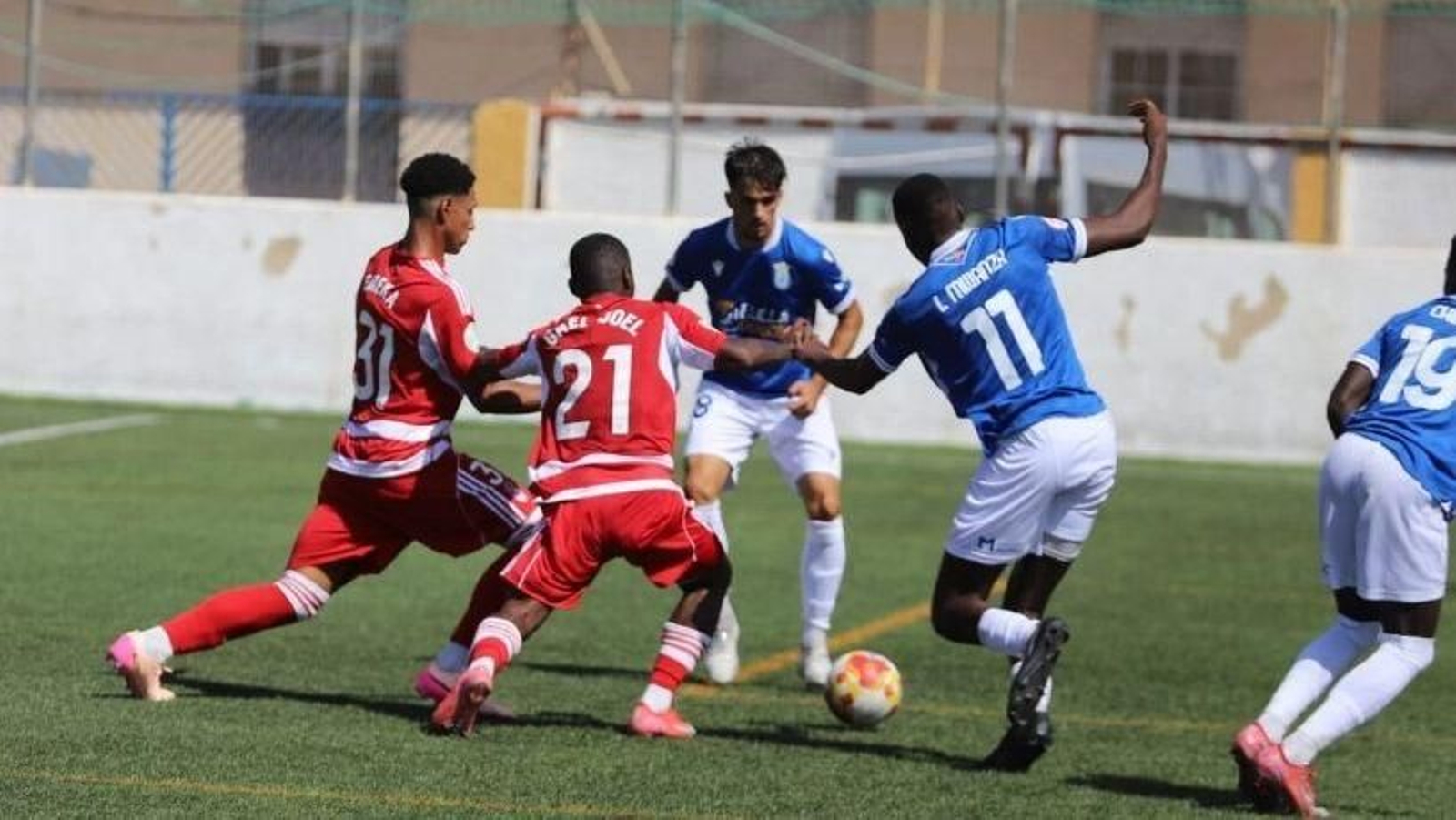 Acción del partido del Recreativo