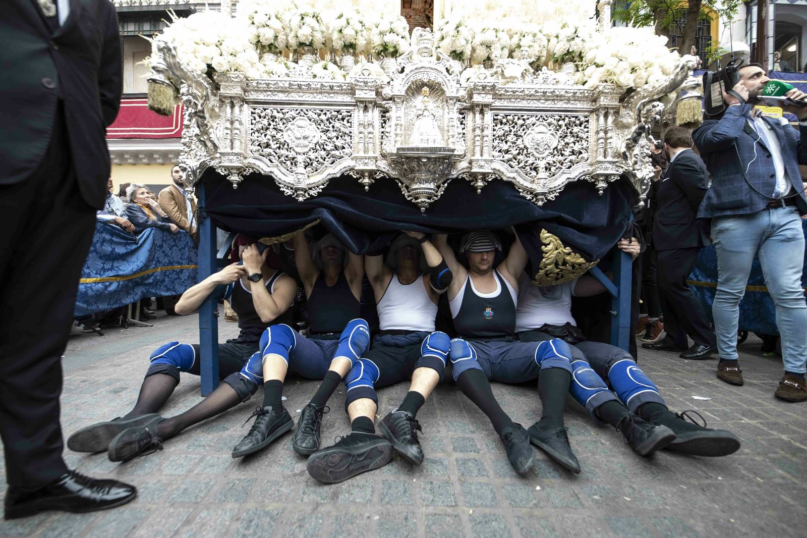 Las imágenes de la Hermandad del Baratillo