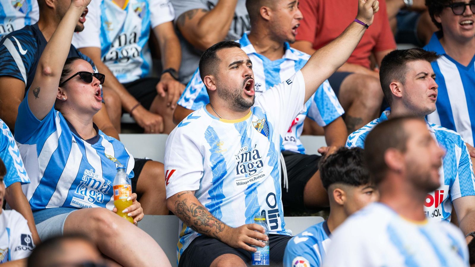 Racing de Ferrol - Málaga CF, en fotos