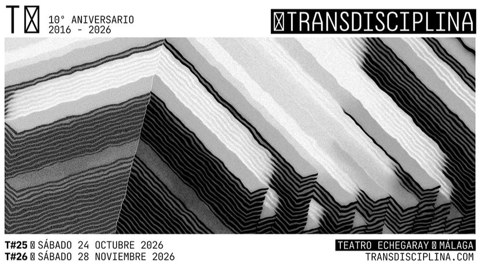 'Transdisciplina' celebra su décimo aniversario con dos citas de música y artes visuales en el Teatro Echegaray de Málaga