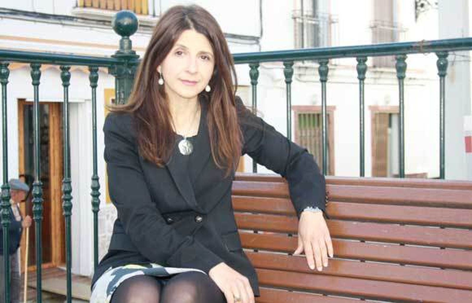 Francisca Díaz, alcaldesa de Villanueva de San Juan.