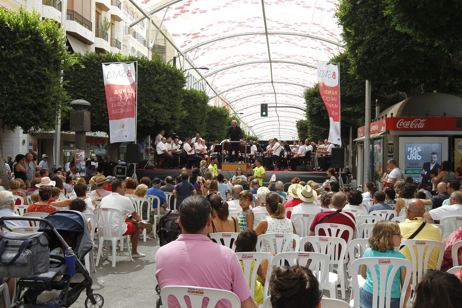 Fotogalería concierto Banda Sinfónica Municipal. Feria de Almería 2019