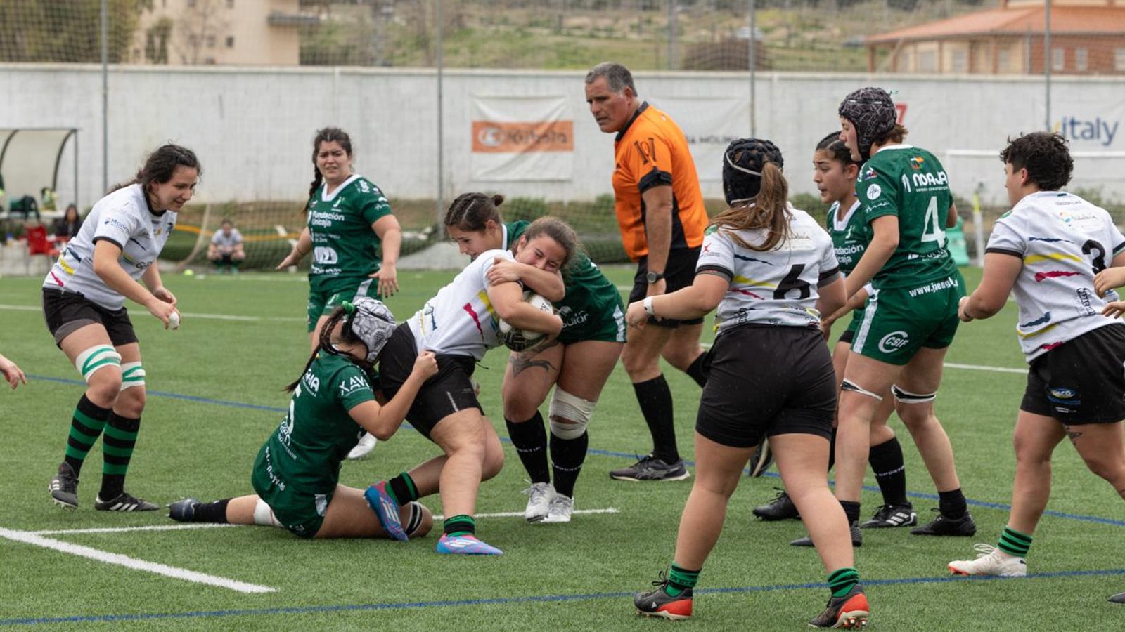 La alegría por el título de campeonas de Jaén Rugby femenino, en imágenes