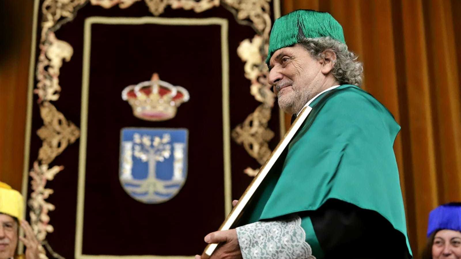 Pepe Chamizo, tras su investidura.