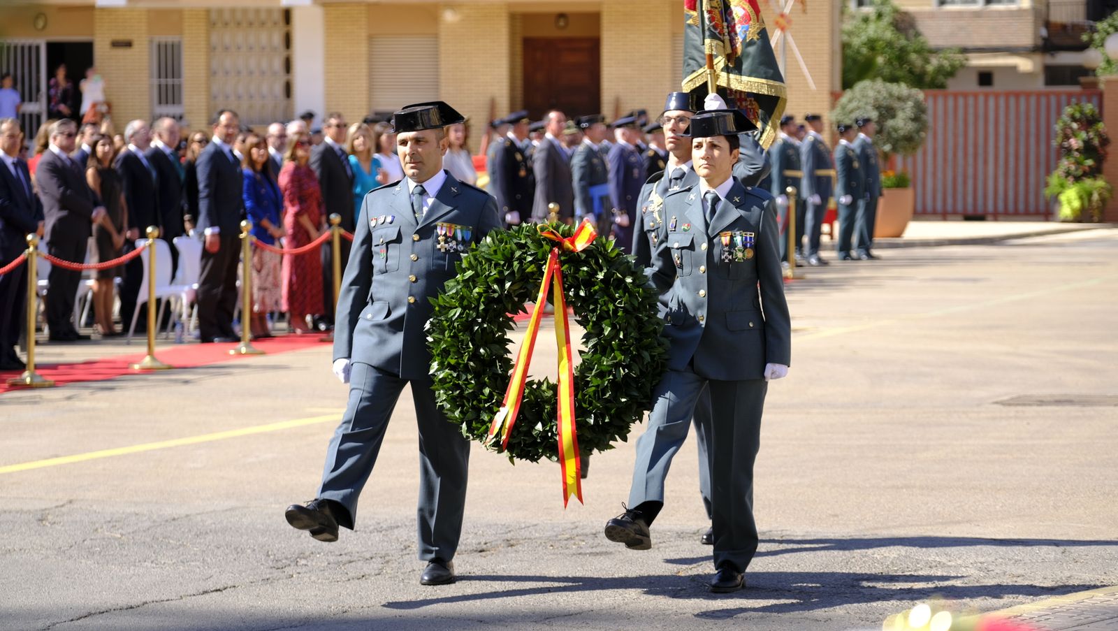 Imágenes de la Festividad del Pilar en la Comandancia de la Guardia Civil de Almería