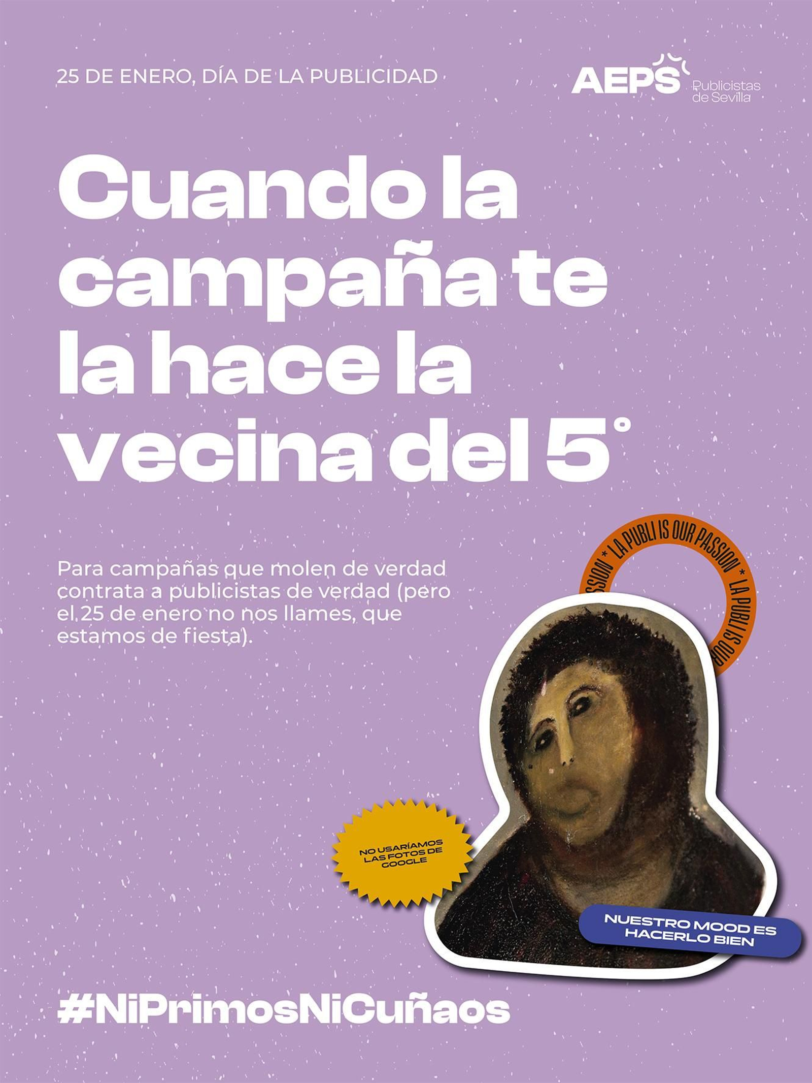 Imagen de la AEPS creada para el Día de la Publicidad.