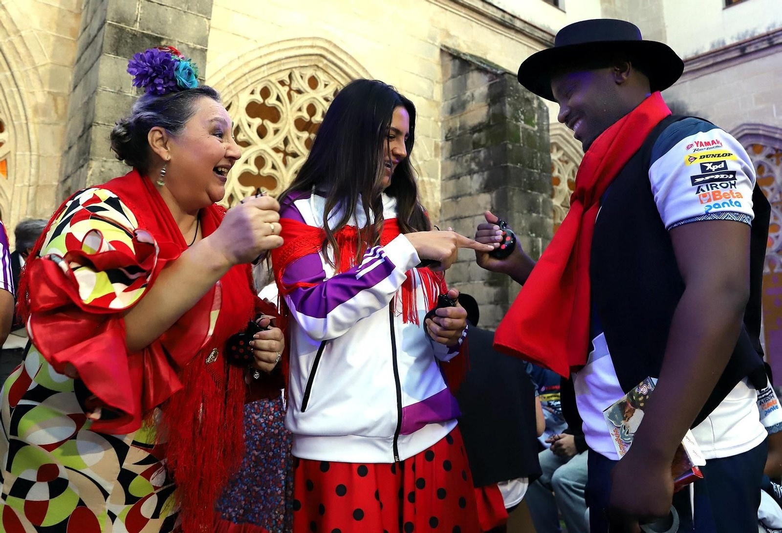 Así disfrutan pilotos internacionales de la Navidad de Jerez