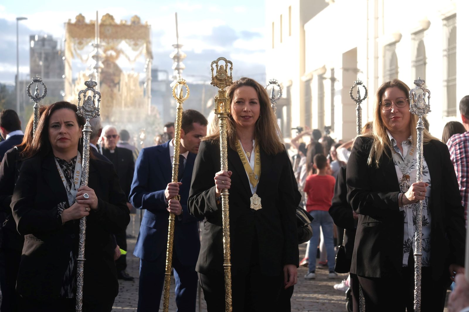 Sábado de Pasión en Córdoba: la procesión de la Prohermandad de la O, en imágenes
