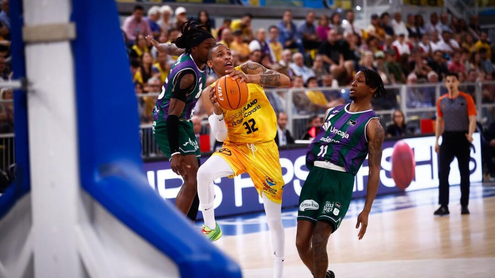 El Gran Canaria-Unicaja, en fotos