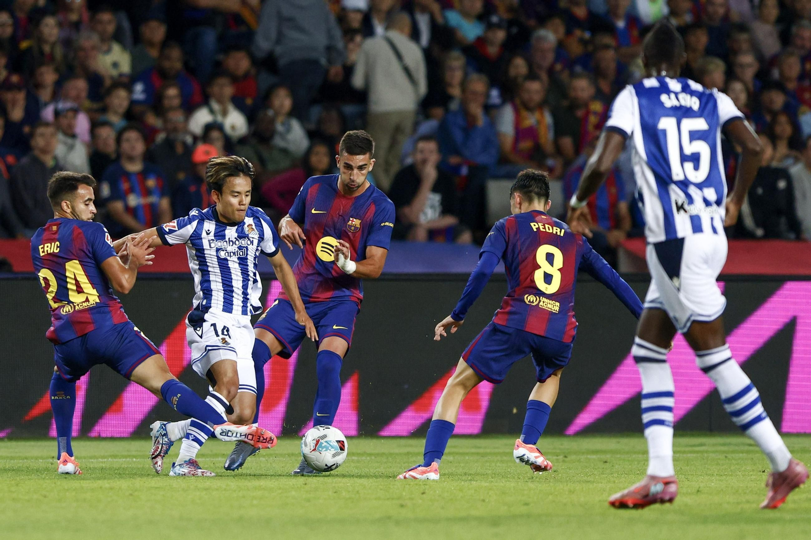 Las imágenes del Barcelona-Real Sociedad